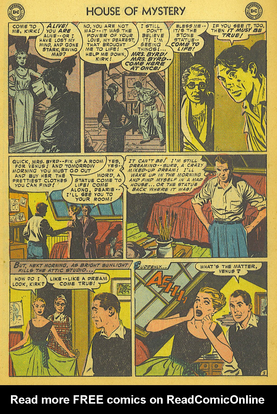 Read online House of Mystery (1951) comic -  Issue #37 - 5