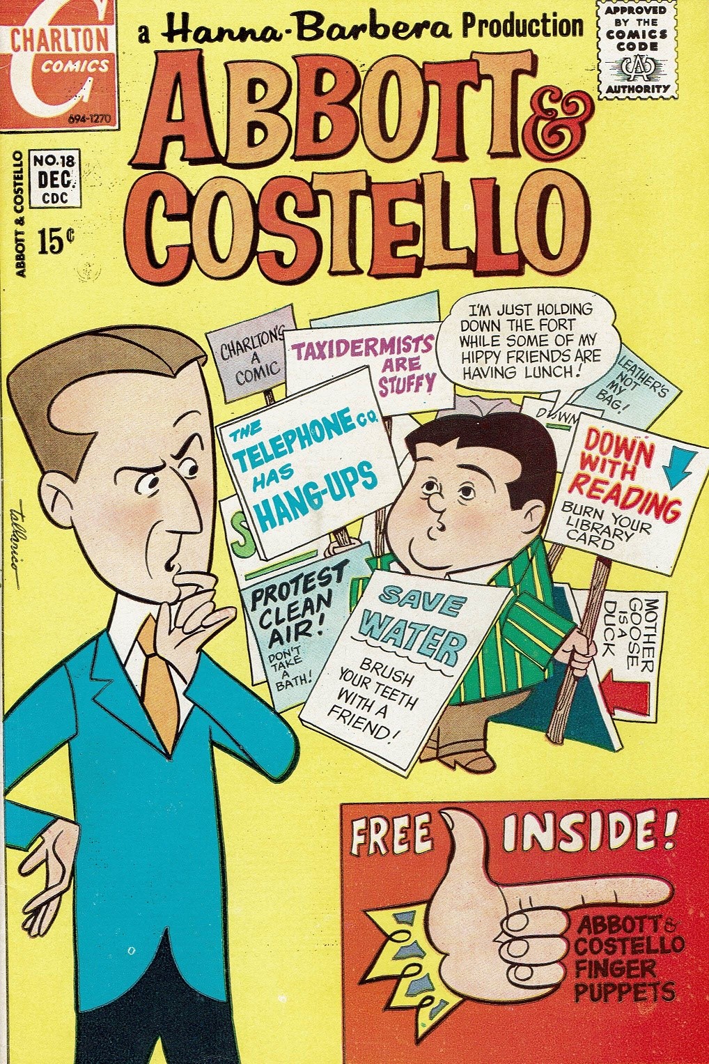 Read online Abbott & Costello comic -  Issue #18 - 1