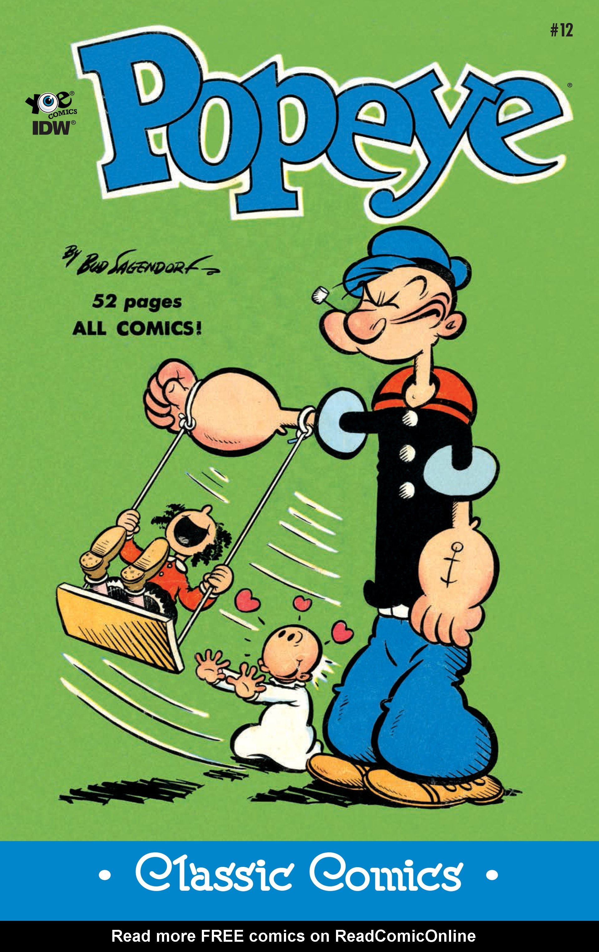 Read online Classic Popeye comic -  Issue #12 - 1