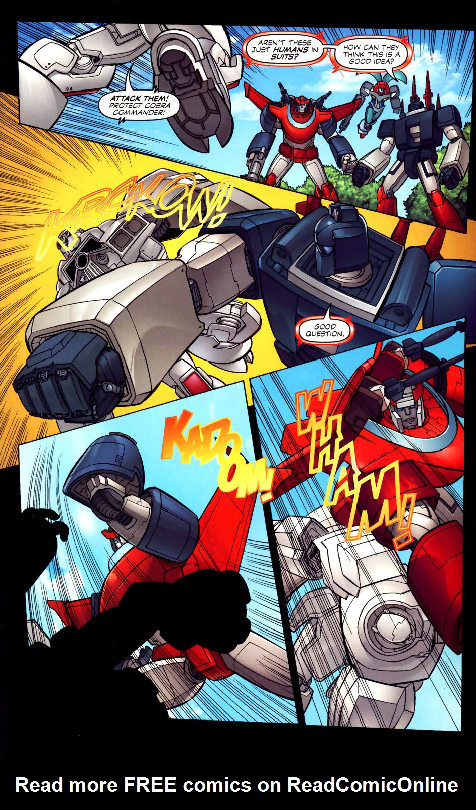 Read online G.I. Joe vs. The Transformers comic -  Issue #5 - 17