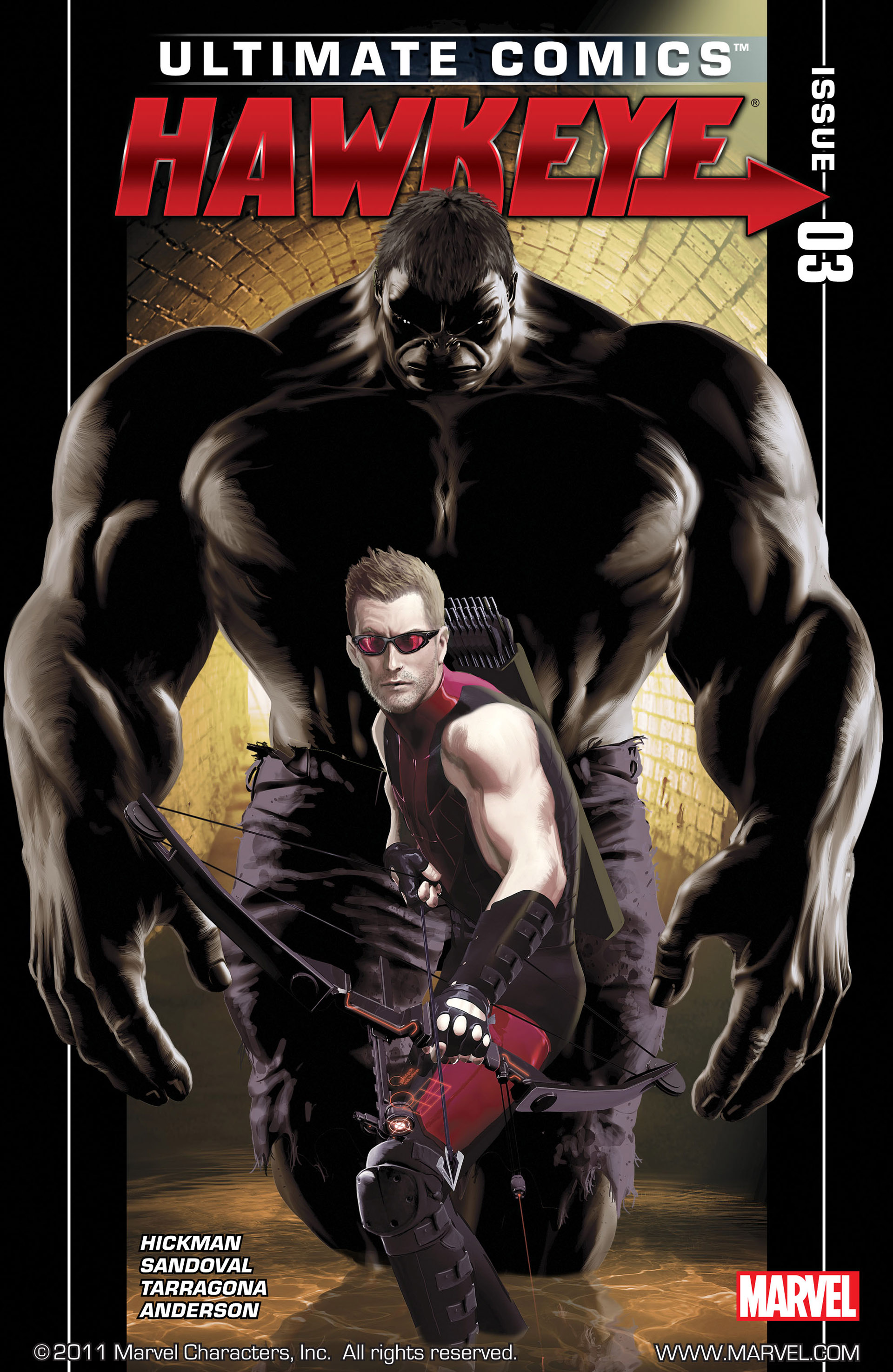 Read online Ultimate Comics Hawkeye comic -  Issue #3 - 1