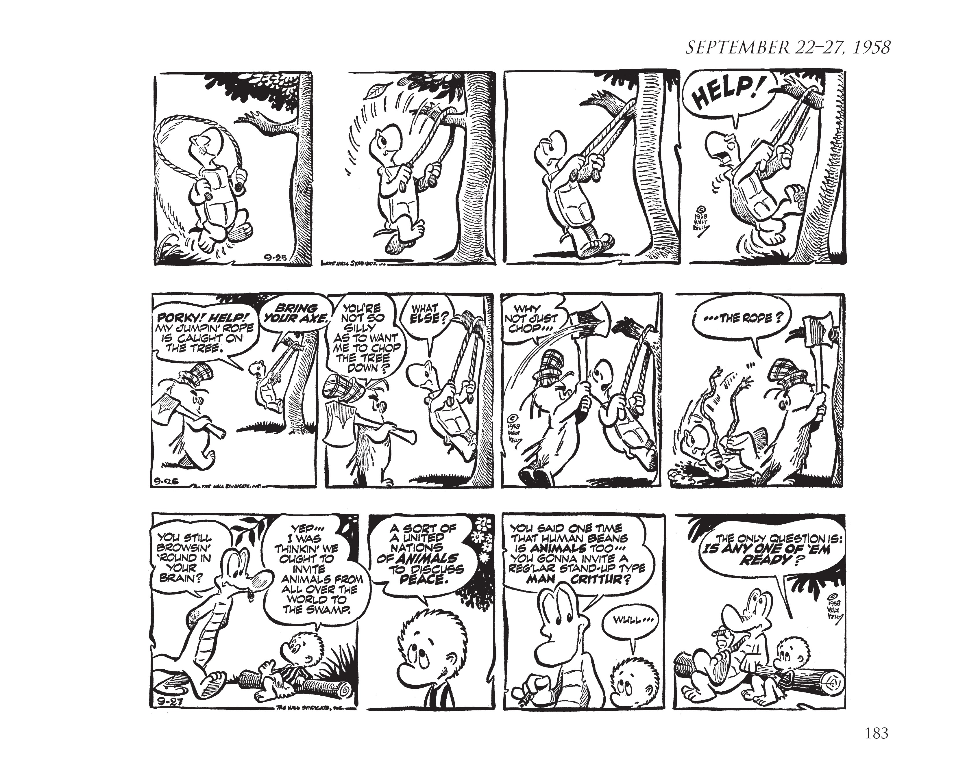 Read online Pogo by Walt Kelly: The Complete Syndicated Comic Strips comic -  Issue # TPB 5 (Part 2) - 92