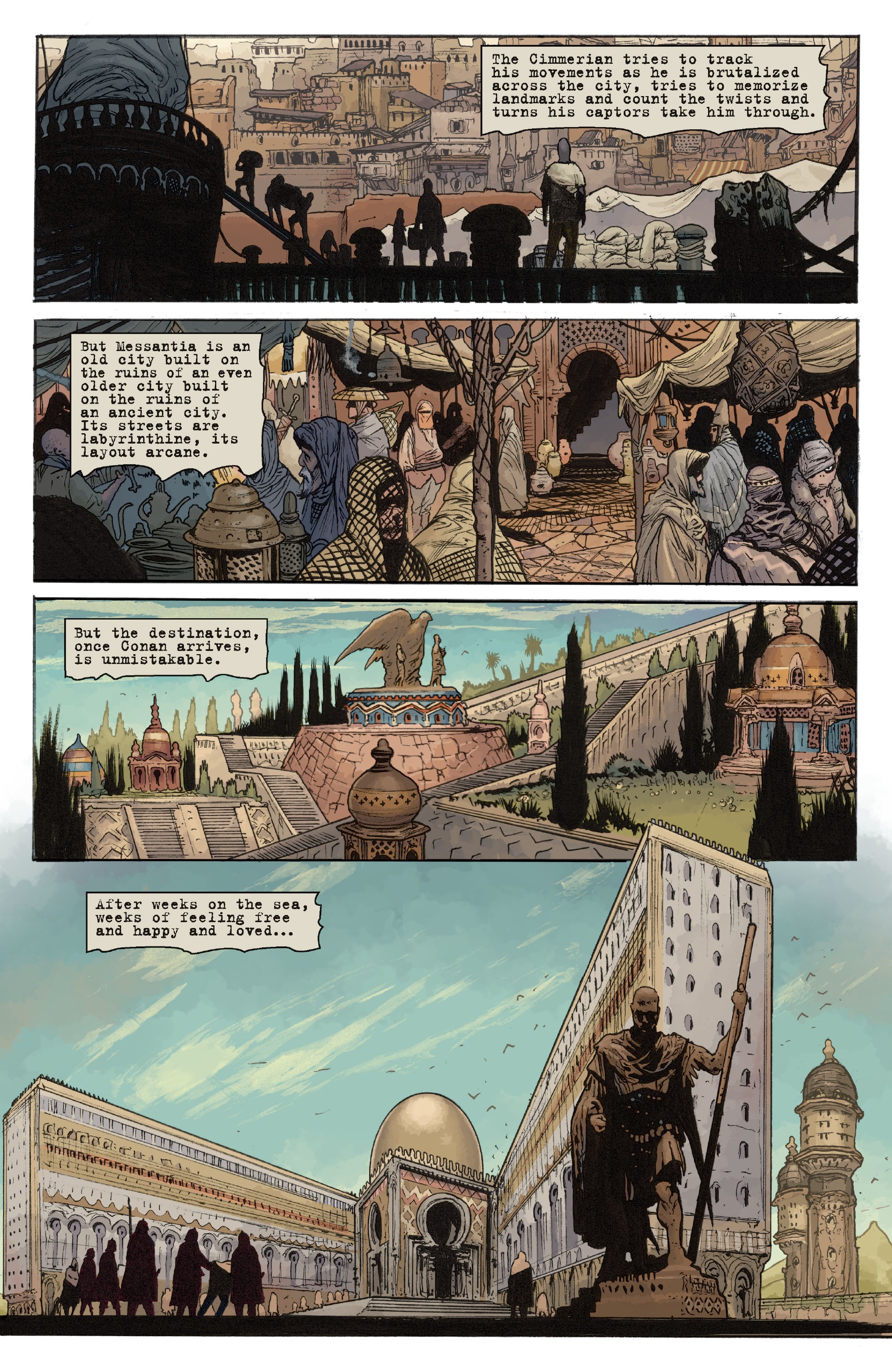 Read online Conan Chronicles Epic Collection comic -  Issue # TPB Horrors Beneath the Stones (Part 4) - 54