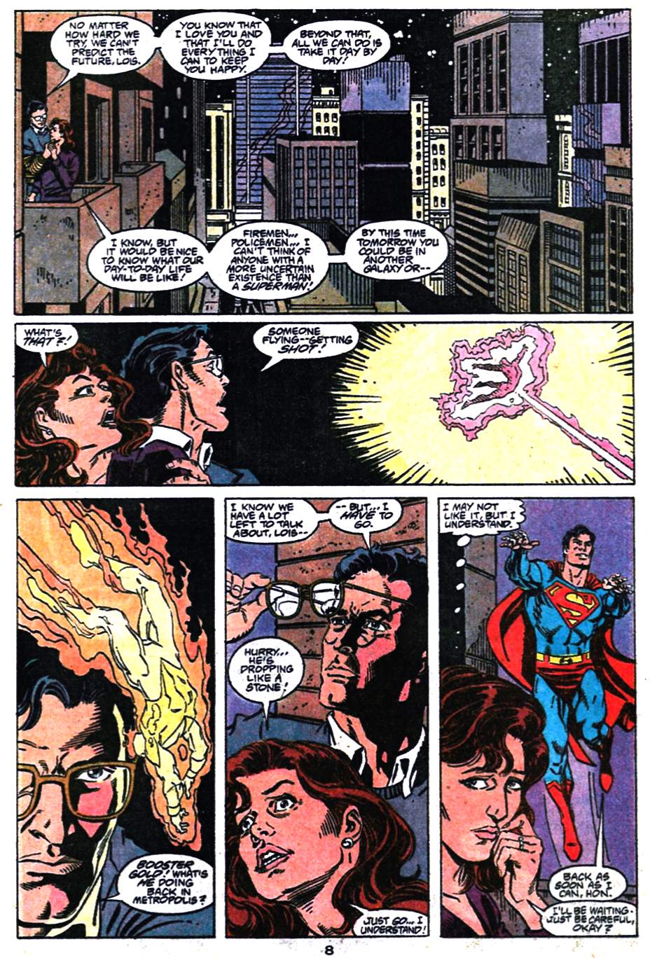 Read online Adventures of Superman (1987) comic -  Issue #476 - 9