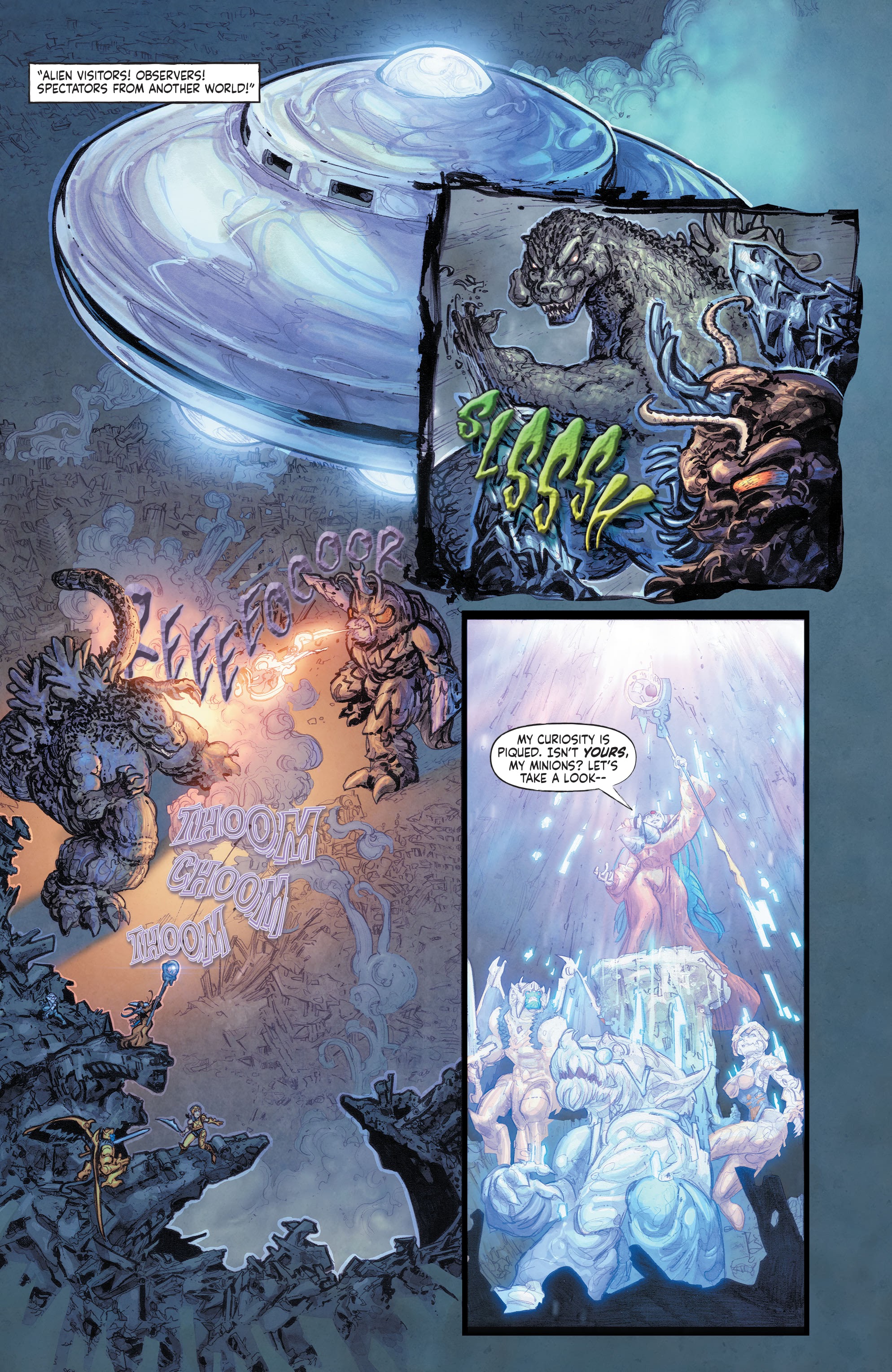 Read online Godzilla vs. The Mighty Morphin Power Rangers comic -  Issue #1 - 9