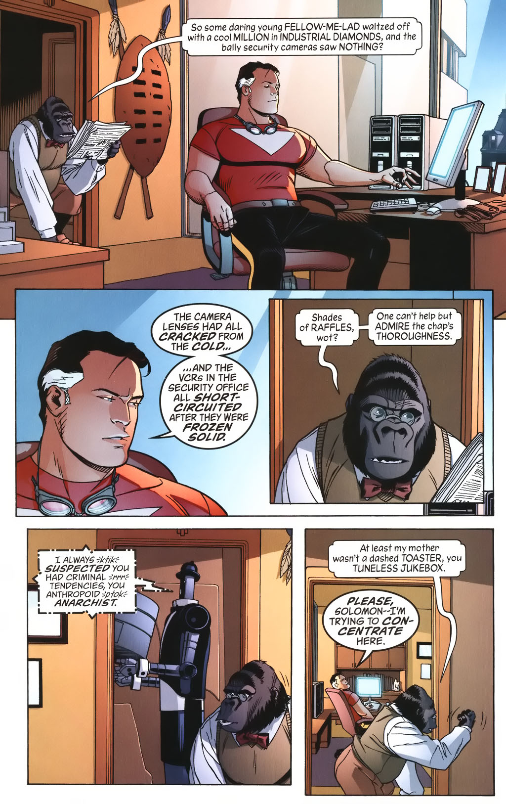 Read online Tom Strong comic -  Issue #35 - 6