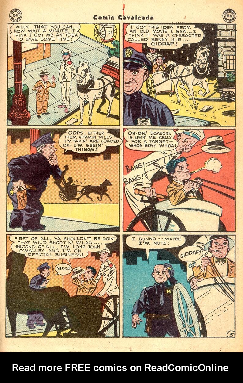 Read online Comic Cavalcade comic -  Issue #20 - 57