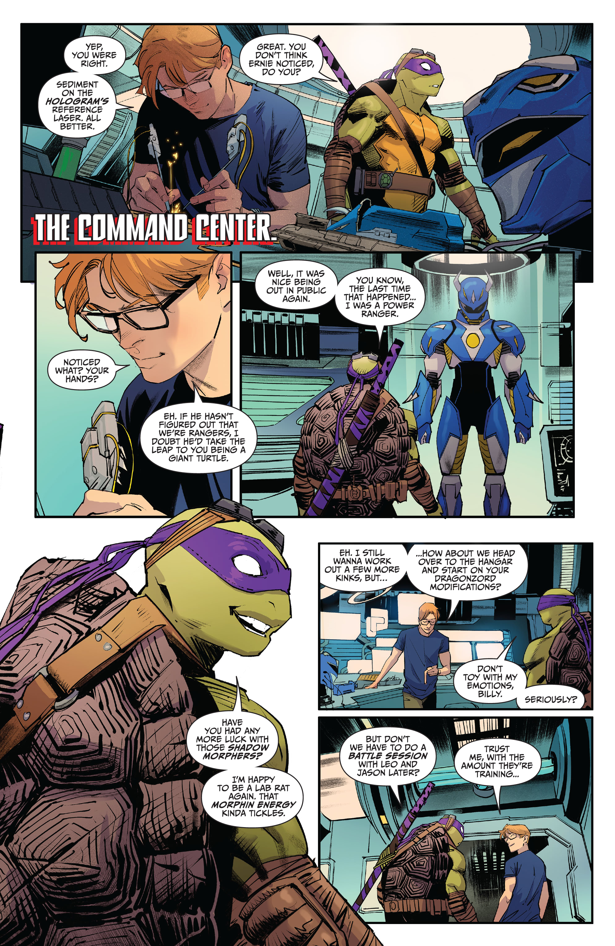 Read online Mighty Morphin Power Rangers/ Teenage Mutant Ninja Turtles II comic -  Issue #1 - 8