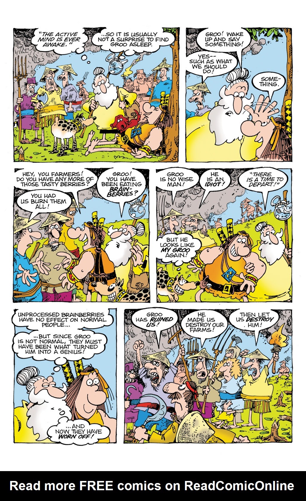 Read online Sergio Aragonés' Groo: The Most Intelligent Man In The World comic -  Issue # TPB - 94