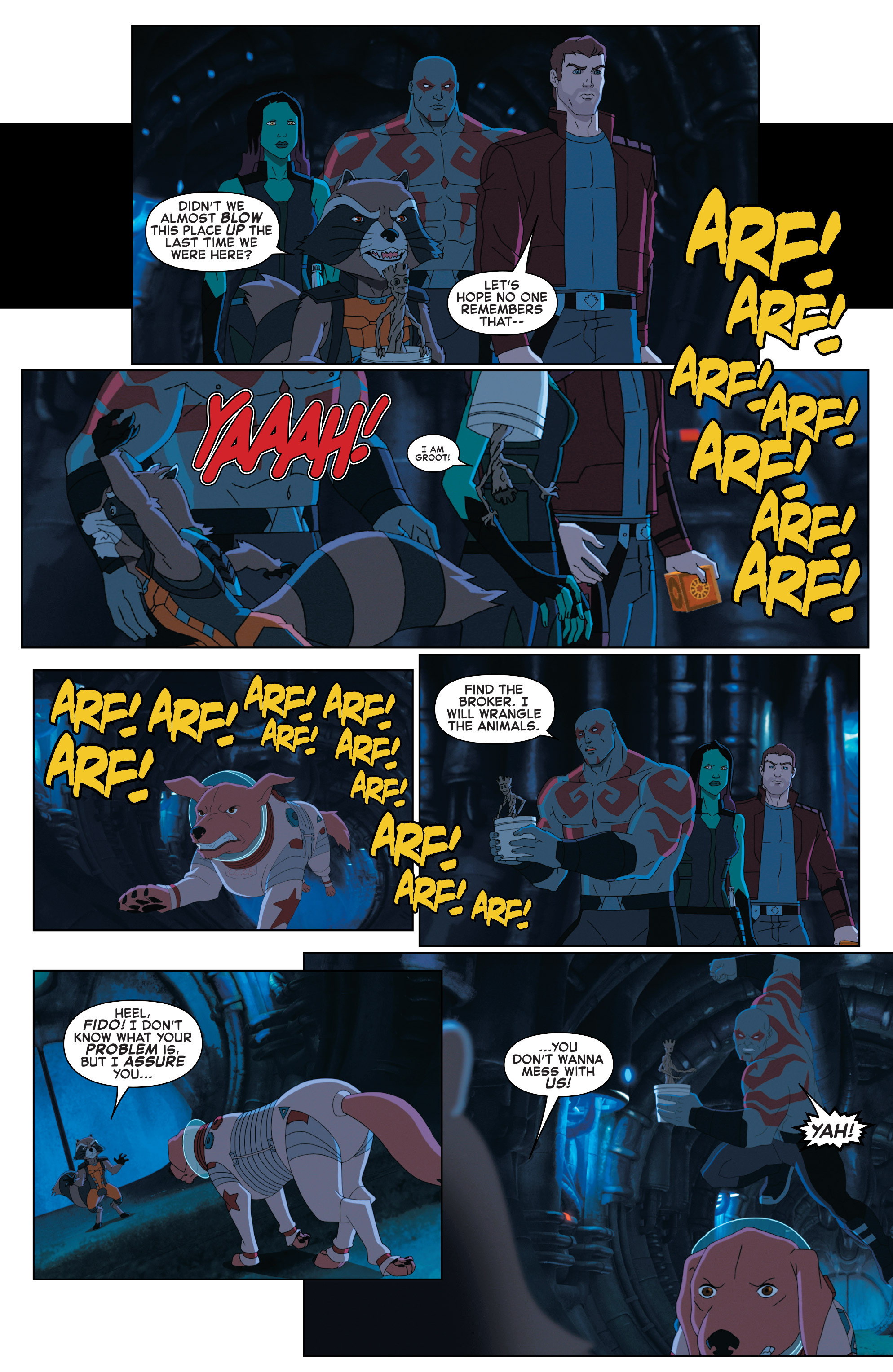 Read online Marvel Universe Guardians of the Galaxy [II] comic -  Issue #1 - 16