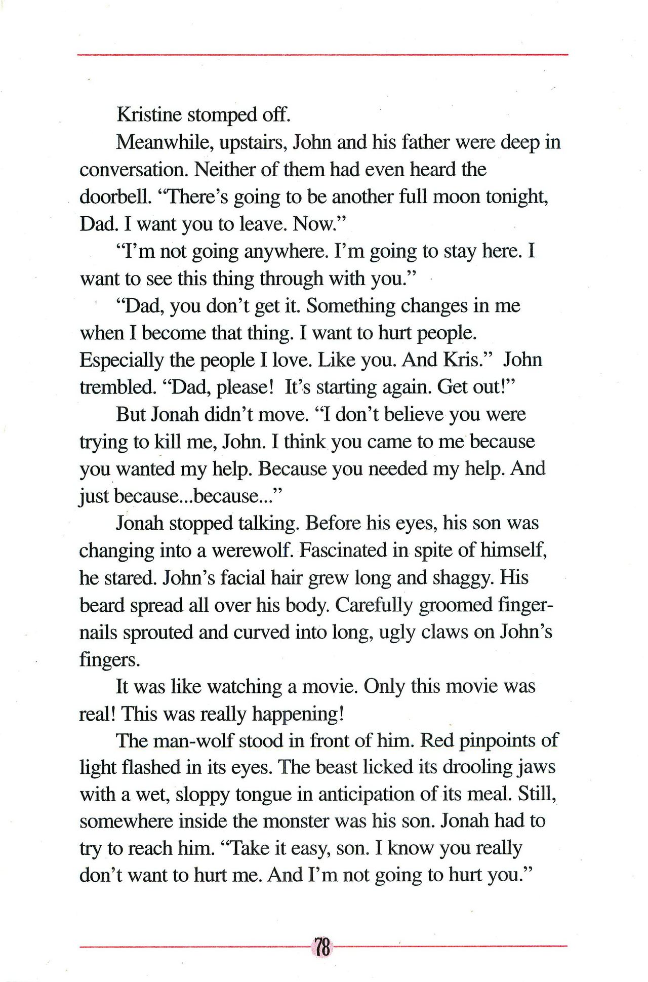 Read online Marvel Chillers: The Mark of the Man-Wolf comic -  Issue # Full - 80