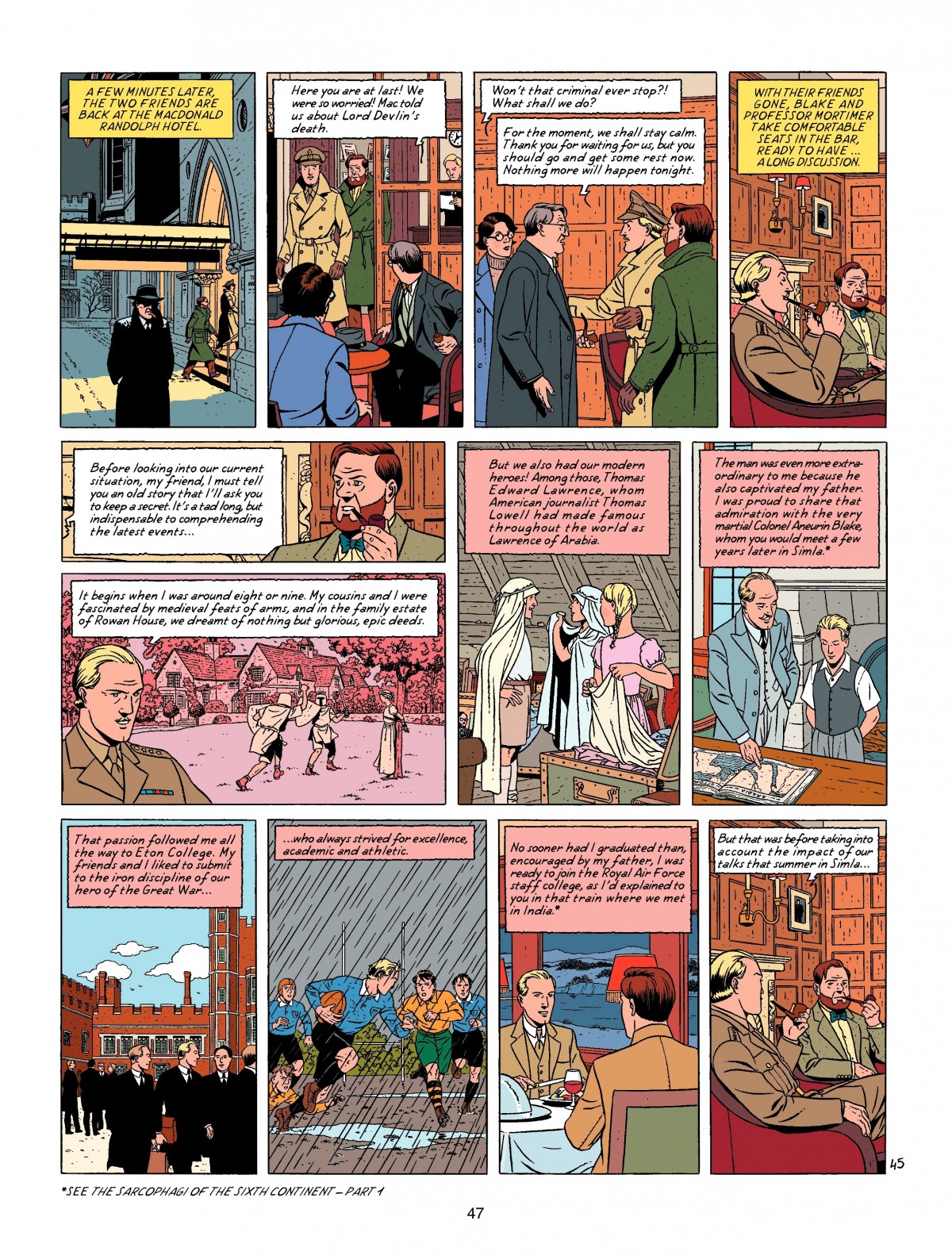 Read online Blake & Mortimer comic -  Issue #18 - 47