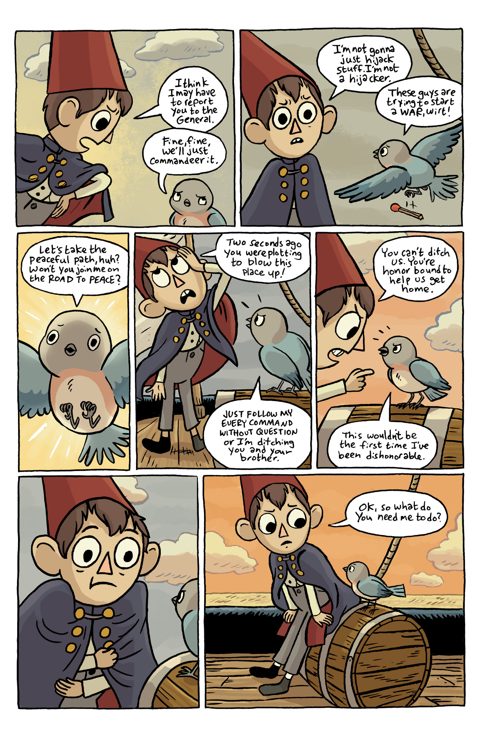 Read online Over the Garden Wall (2015) comic -  Issue # _Special - 19