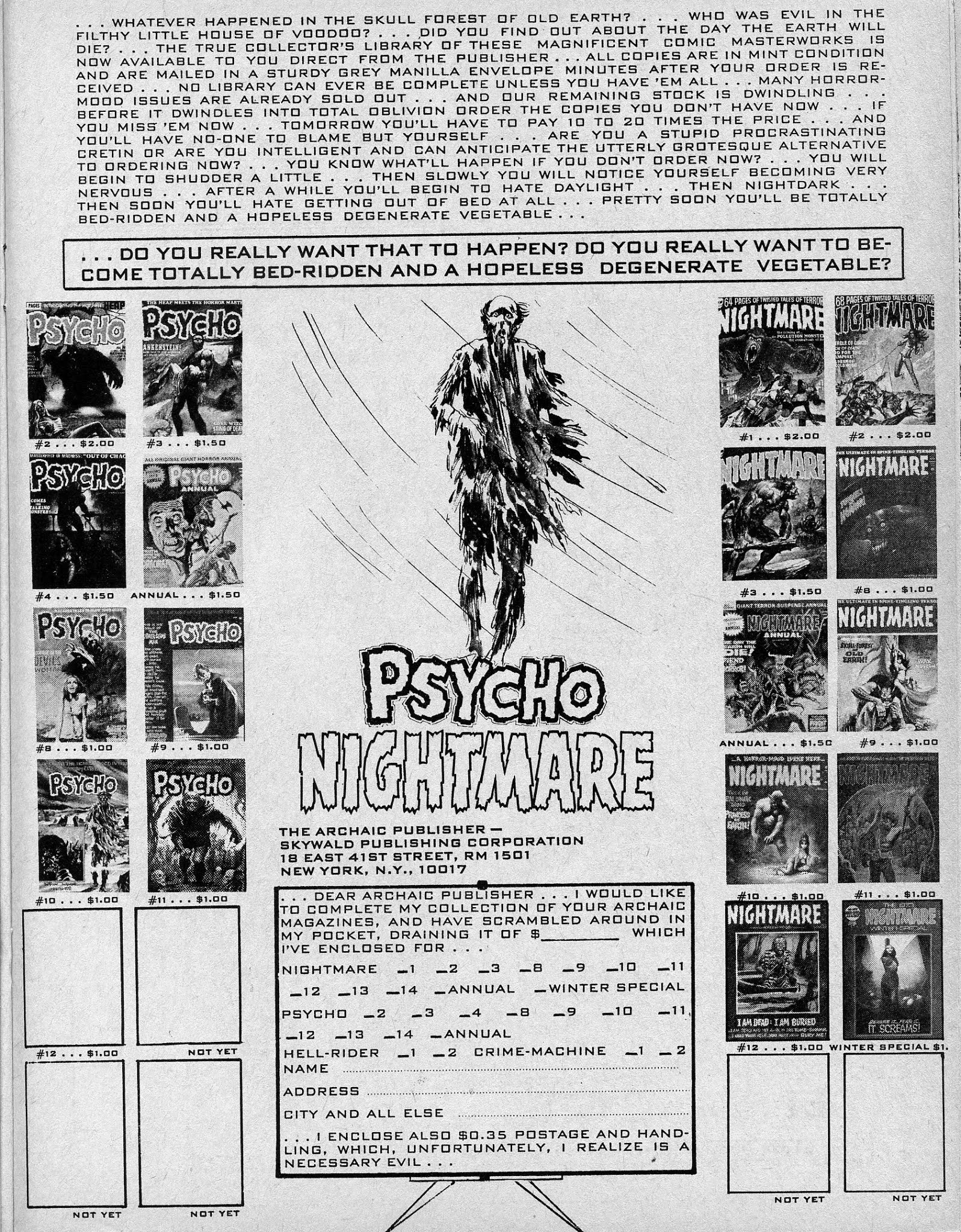 Read online Nightmare (1970) comic -  Issue #11 - 39