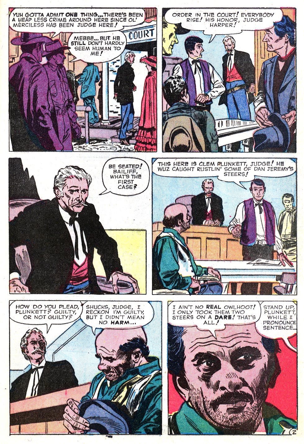 Read online Gunsmoke Western comic -  Issue #56 - 21