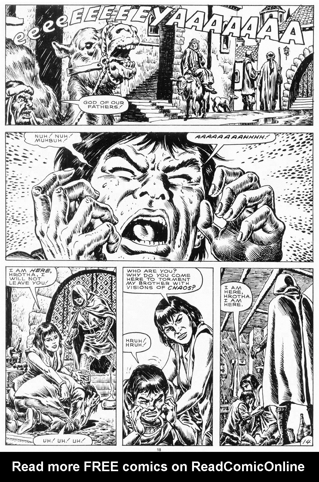 Read online The Savage Sword Of Conan comic -  Issue #152 - 20