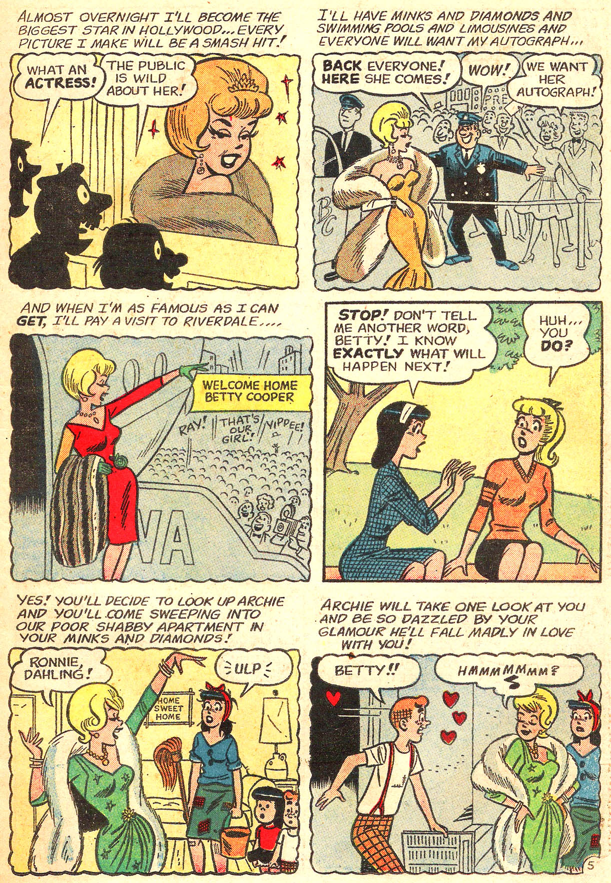 Read online Archie's Girls Betty and Veronica comic -  Issue #80 - 7