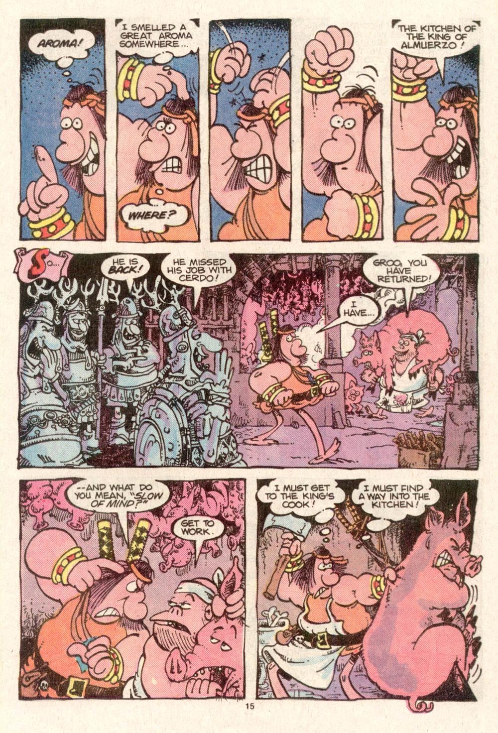 Read online Sergio Aragonés Groo the Wanderer comic -  Issue #28 - 13