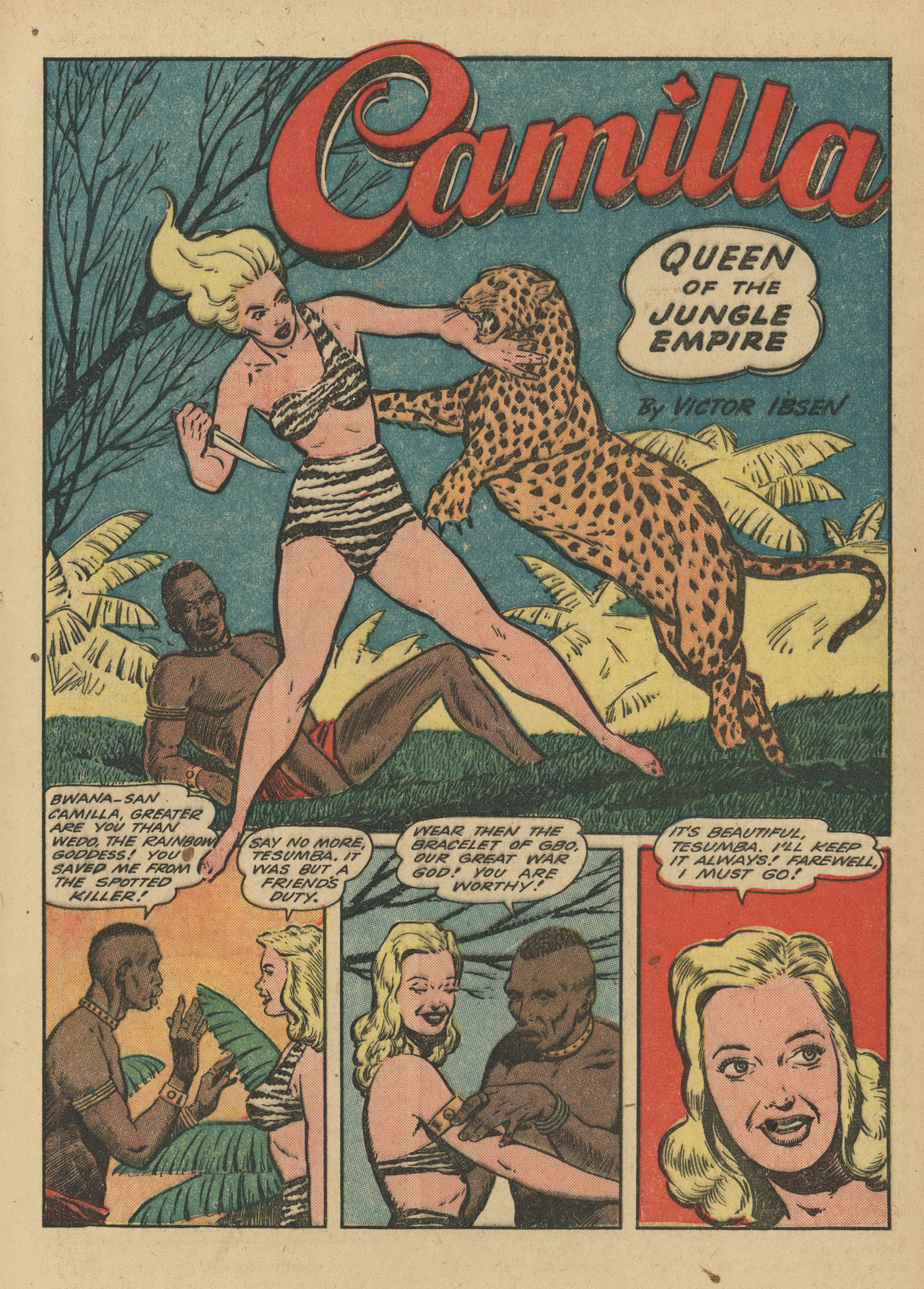 Read online Jungle Comics comic -  Issue #54 - 43