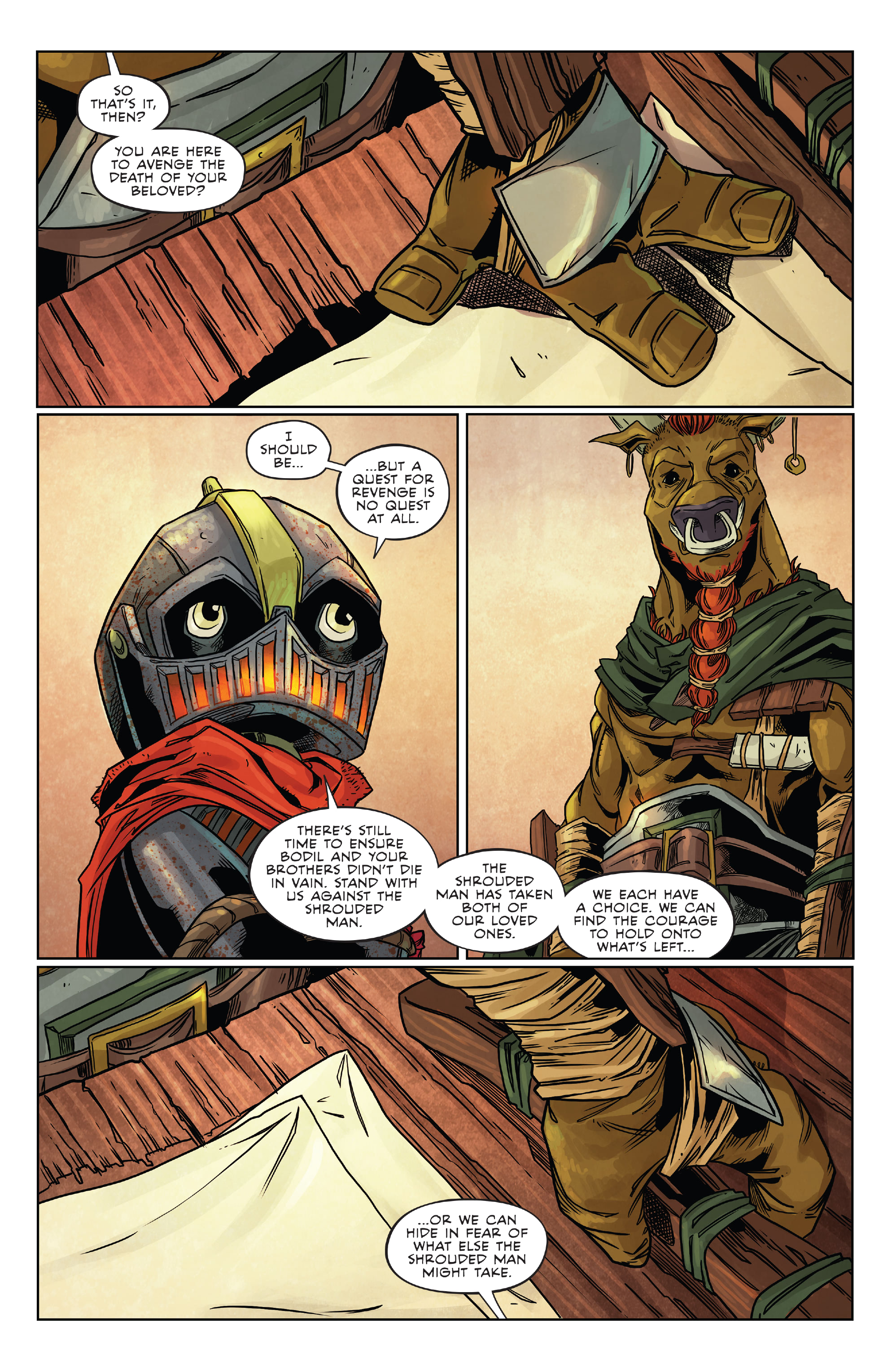Read online Canto III: Lionhearted comic -  Issue #4 - 14