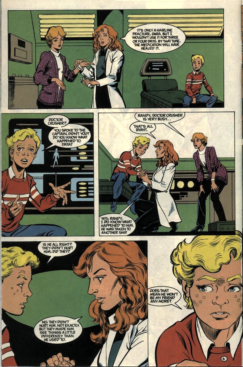 Read online Star Trek: The Next Generation (1989) comic -  Issue #8 - 7
