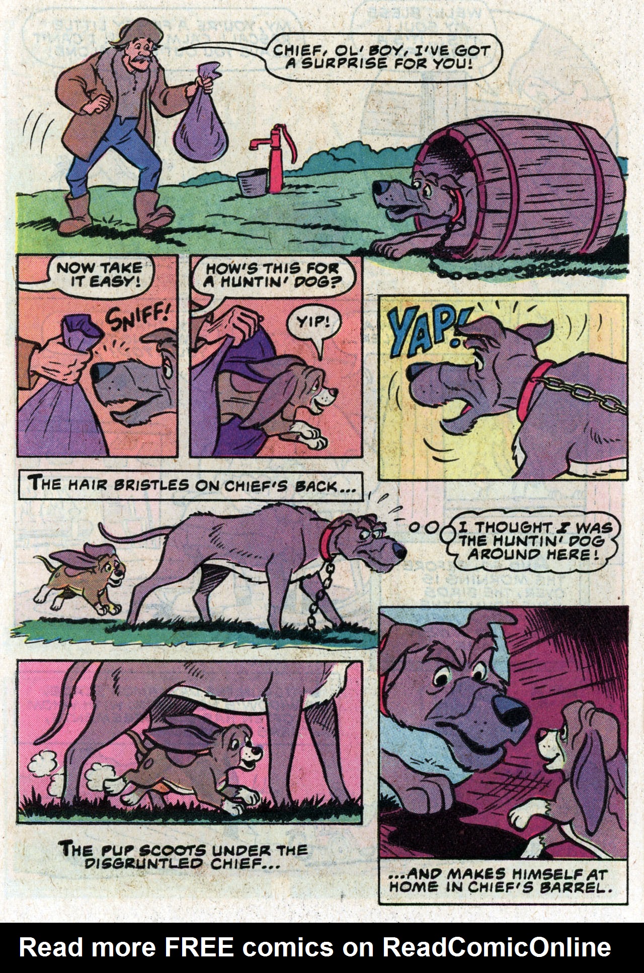 Read online Walt Disney Productions' The Fox and the Hound comic -  Issue #1 - 10