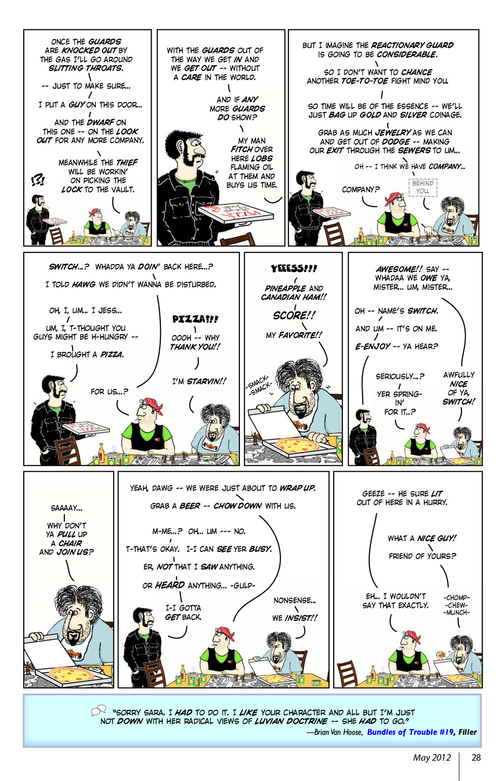 Read online Knights of the Dinner Table comic -  Issue #187 - 30