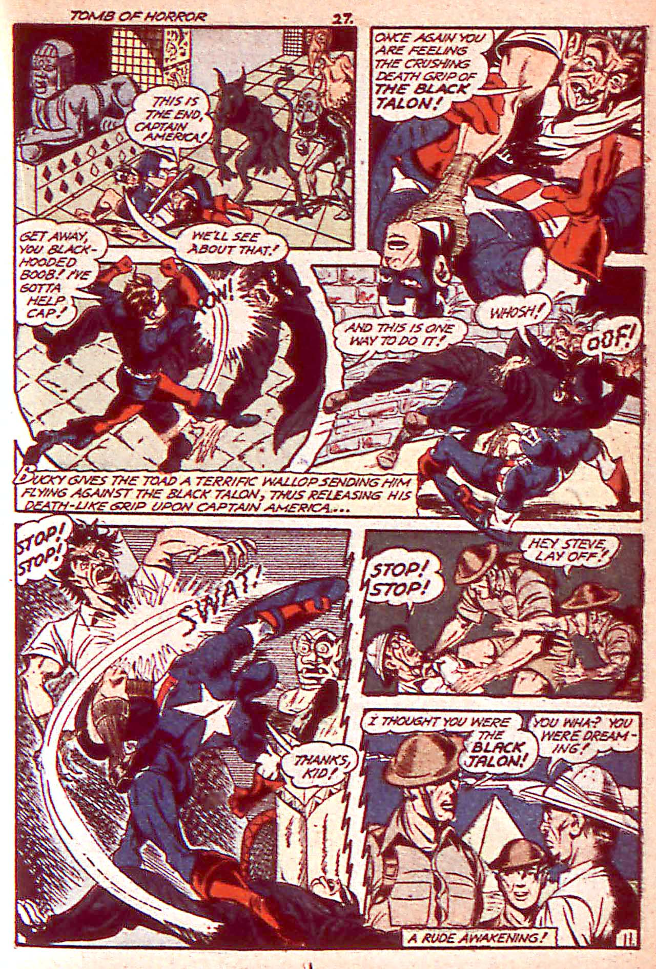 Read online Captain America Comics comic -  Issue #18 - 29