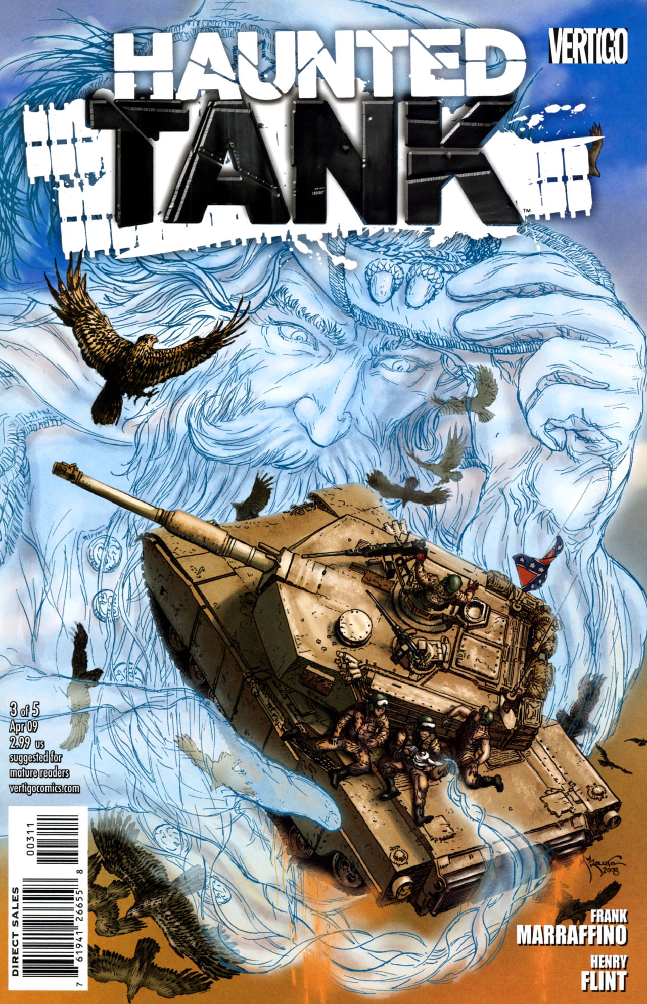 Read online The Haunted Tank comic -  Issue #3 - 1