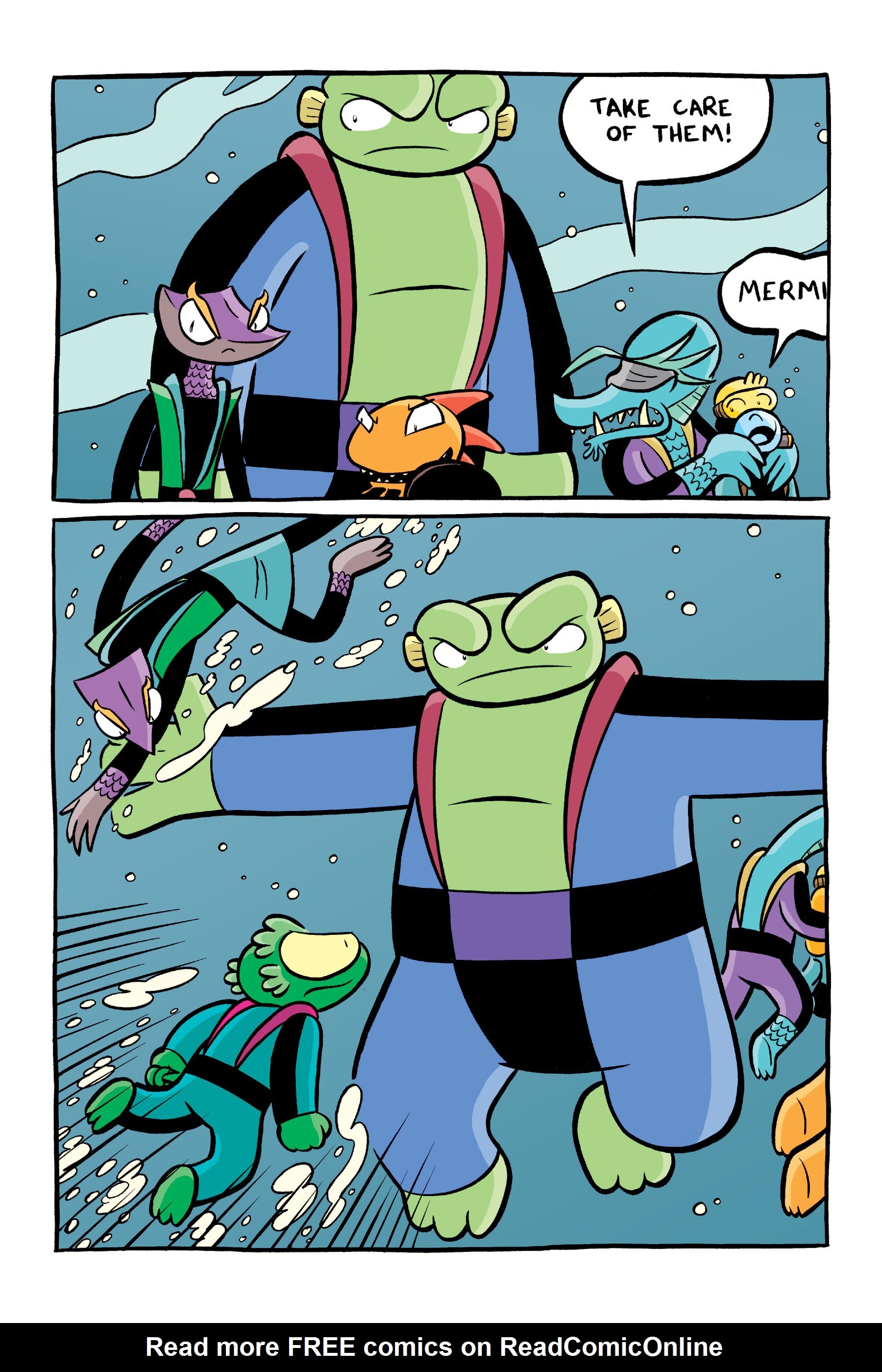 Read online Mermin comic -  Issue # TPB 3 - 120