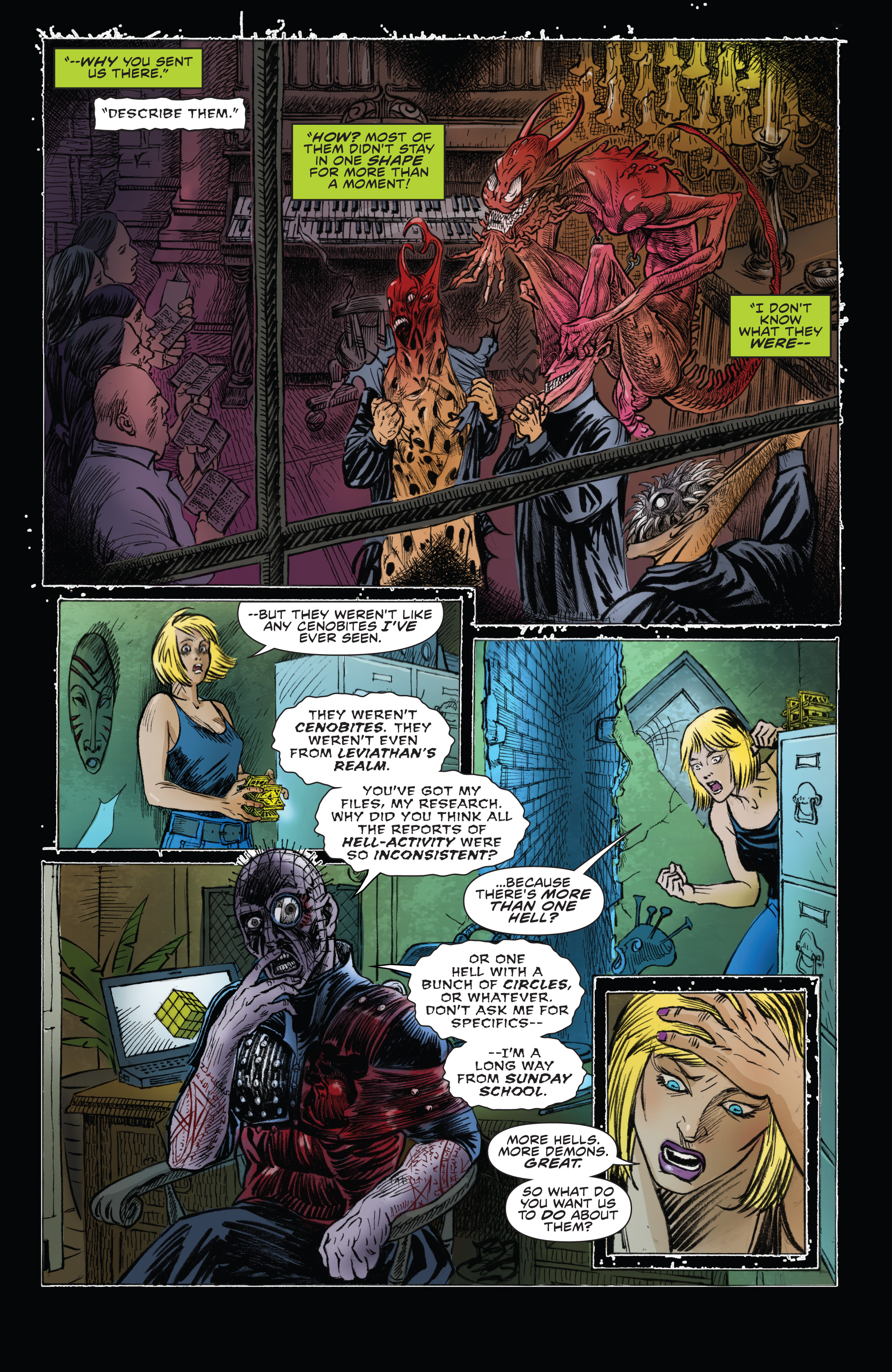 Read online Clive Barker's Hellraiser: The Dark Watch comic -  Issue # TPB 2 - 12