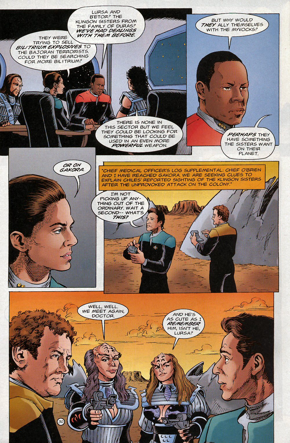 Read online Star Trek: Deep Space Nine - Lightstorm comic -  Issue # Full - 30