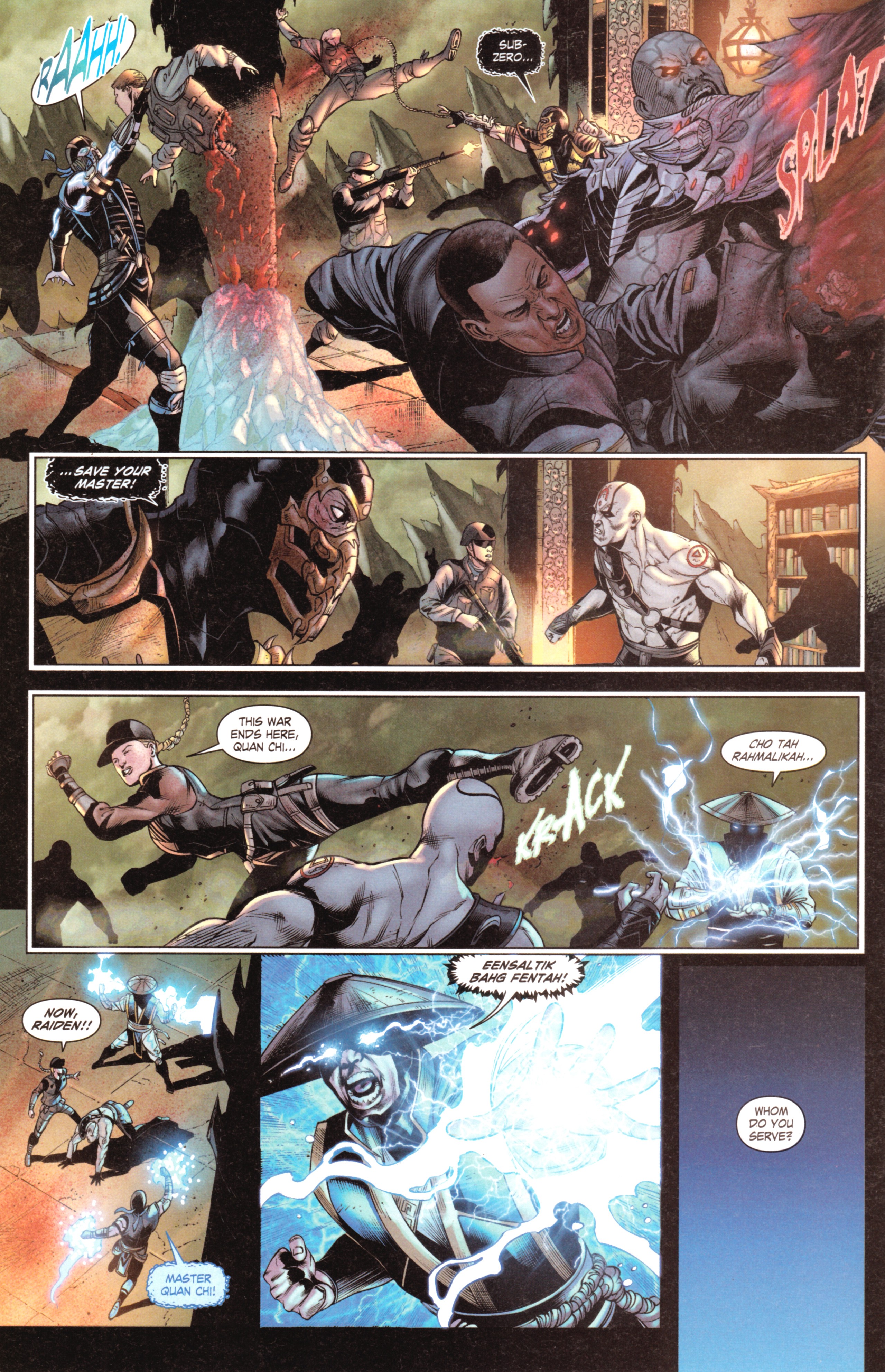 Read online Mortal Kombat X [II] comic -  Issue #6 - 12
