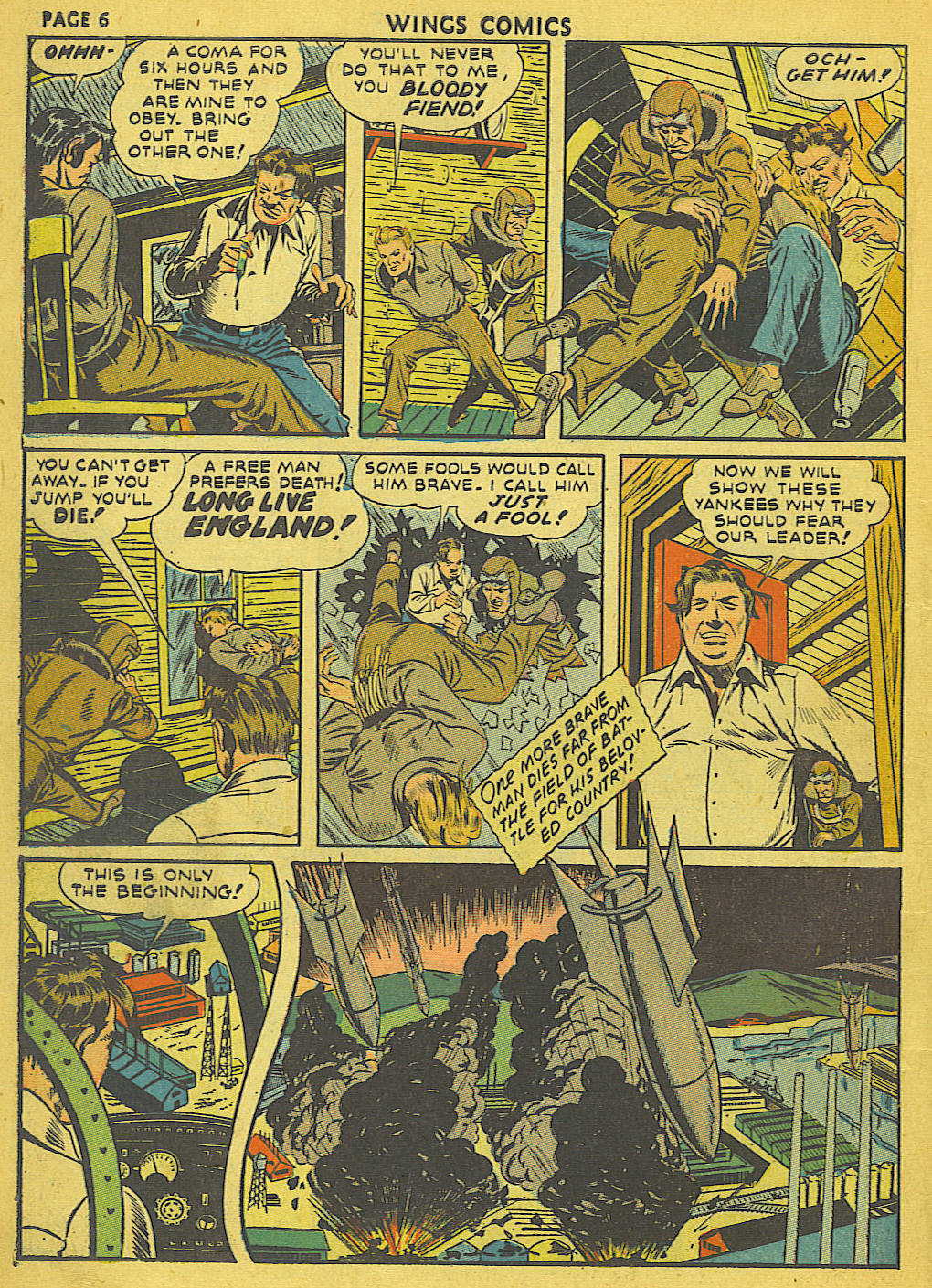 Read online Wings Comics comic -  Issue #18 - 7