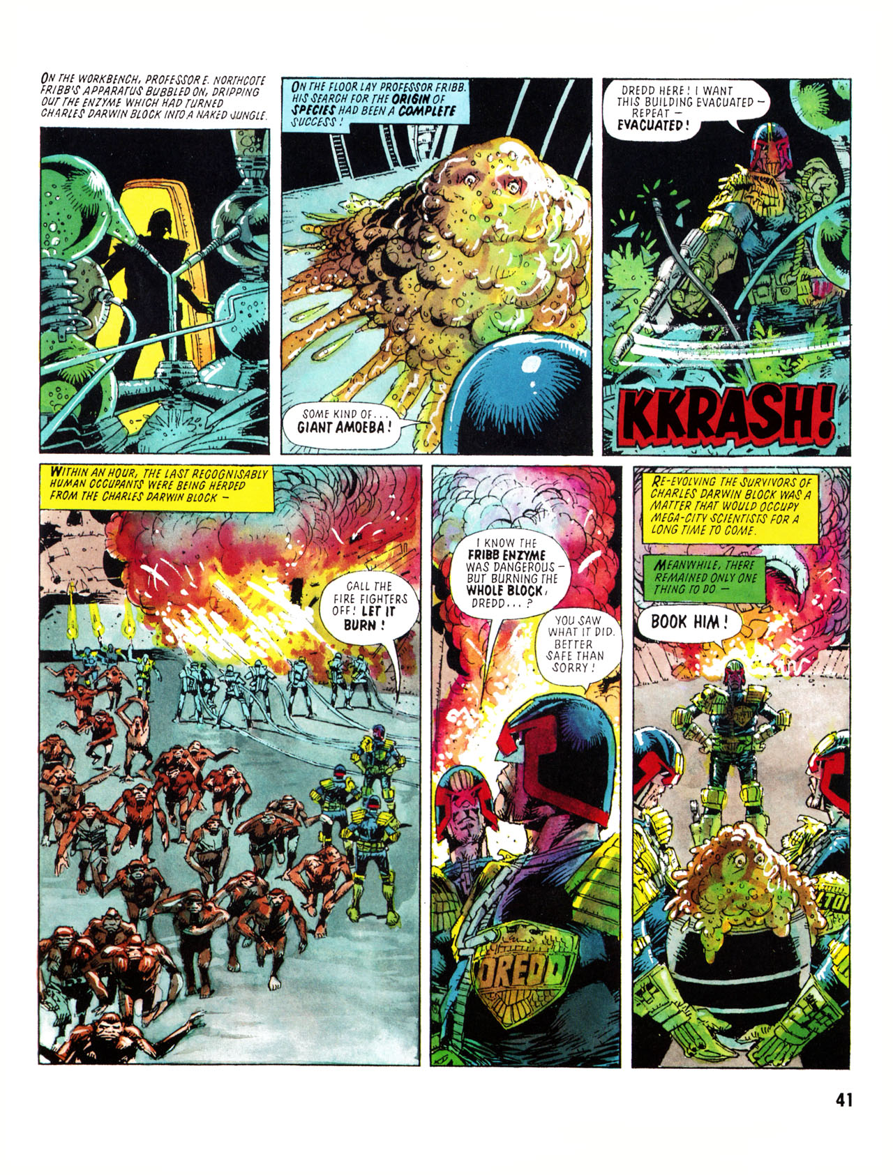 Read online Judge Dredd Definitive Editions comic -  Issue # TPB Bad Science - 39