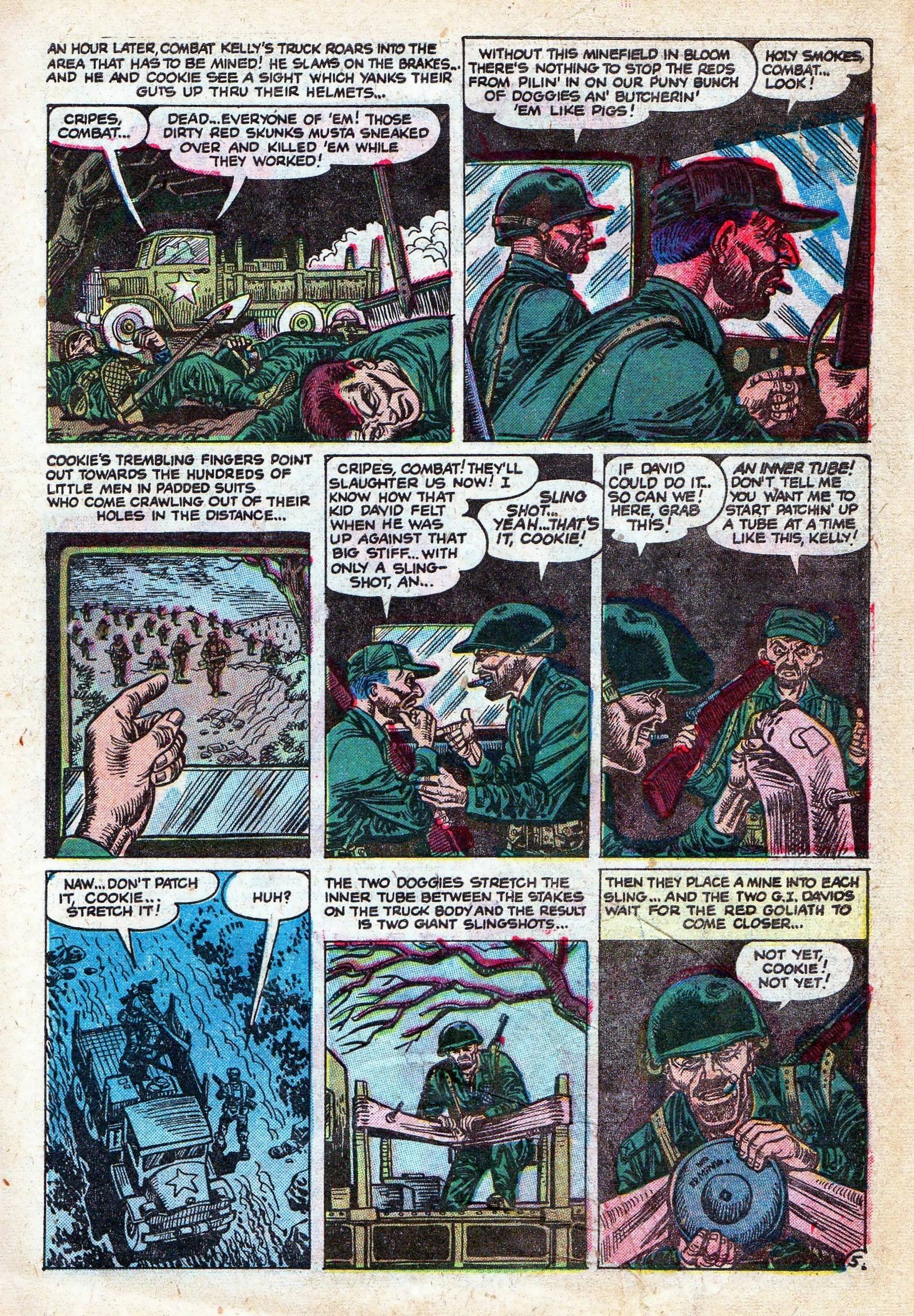 Read online Combat Kelly (1951) comic -  Issue #5 - 7