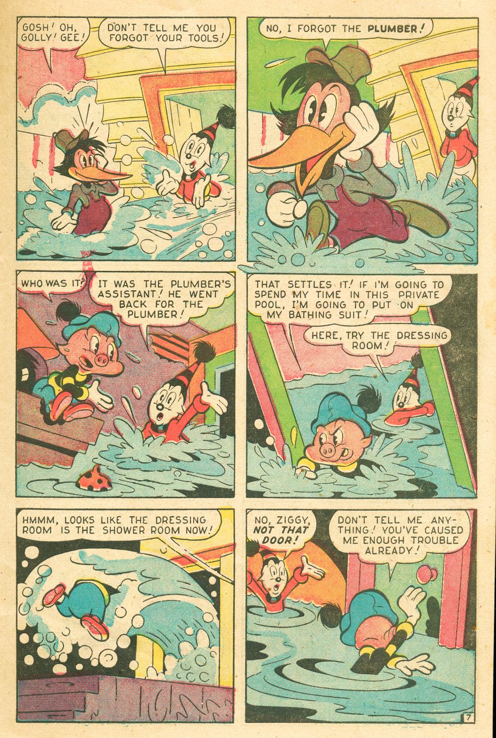 Read online Ziggy Pig-Silly Seal Comics (1944) comic -  Issue #6 - 9
