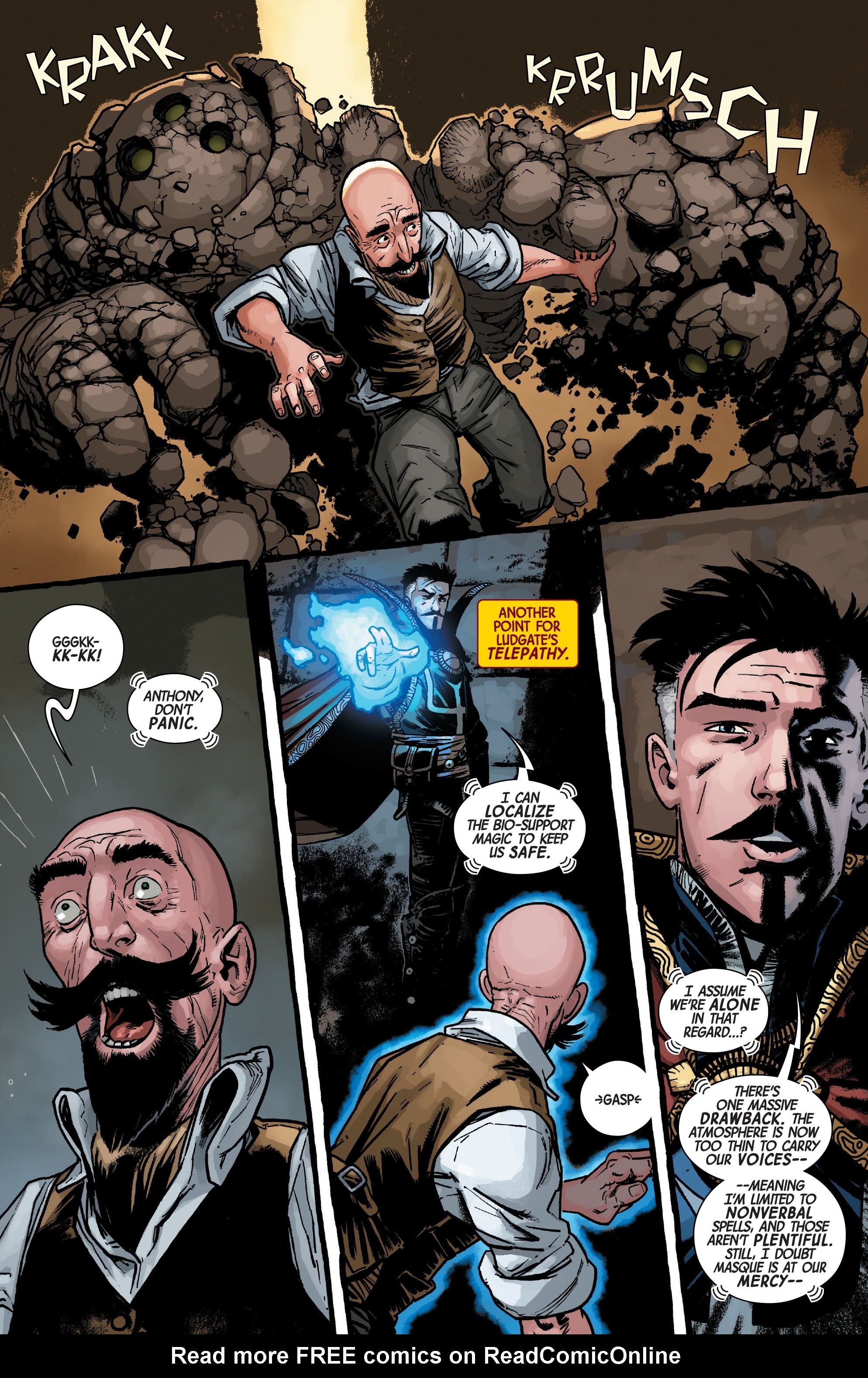 Read online Dr. Strange comic -  Issue #6 - 12