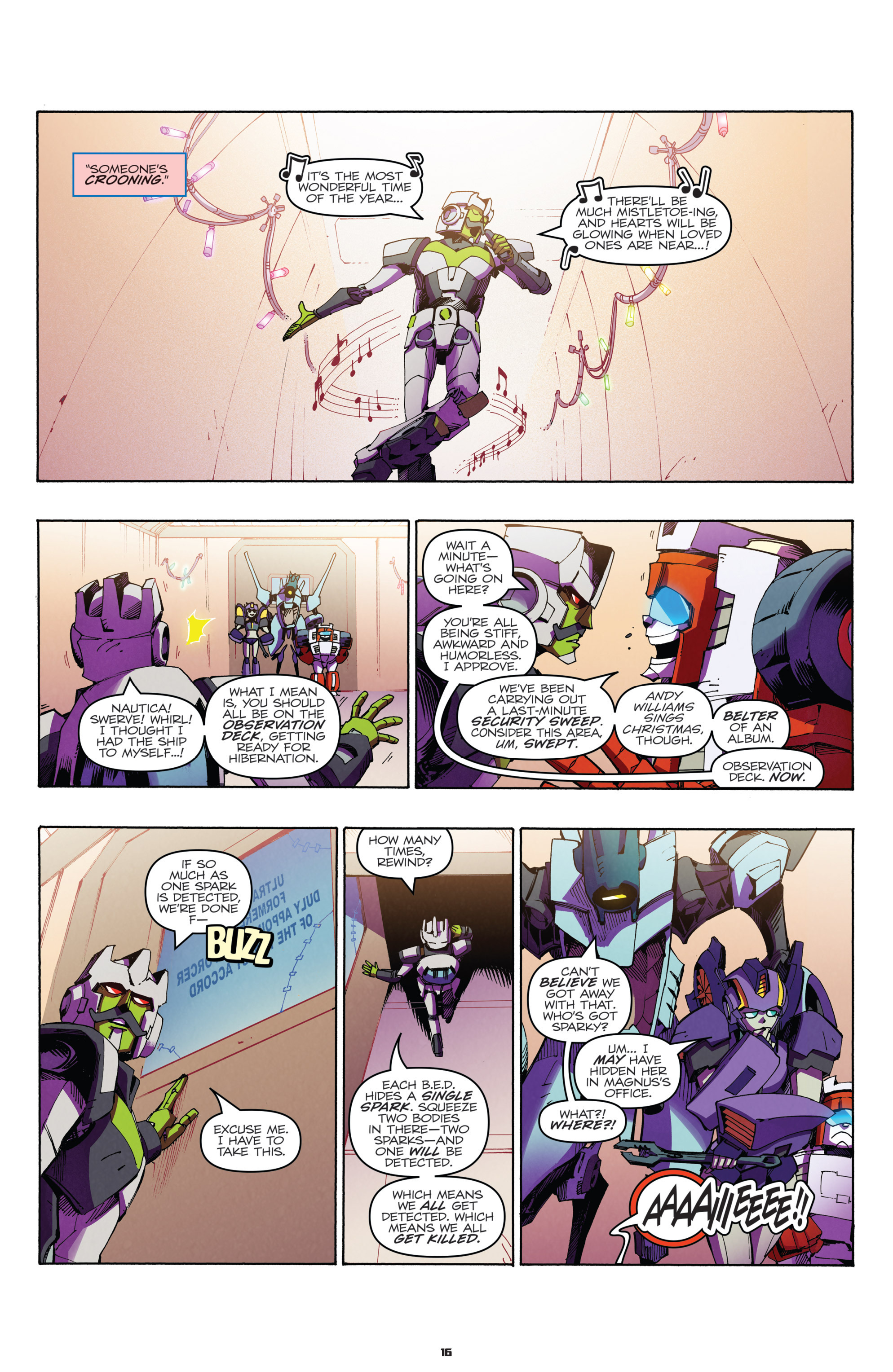 Read online Transformers: Holiday Special comic -  Issue # Full - 18