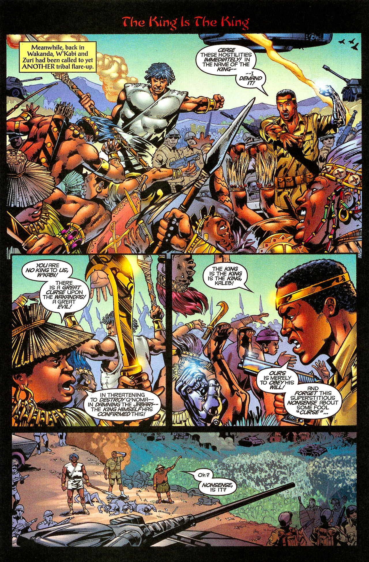 Read online Black Panther (1998) comic -  Issue #40 - 16