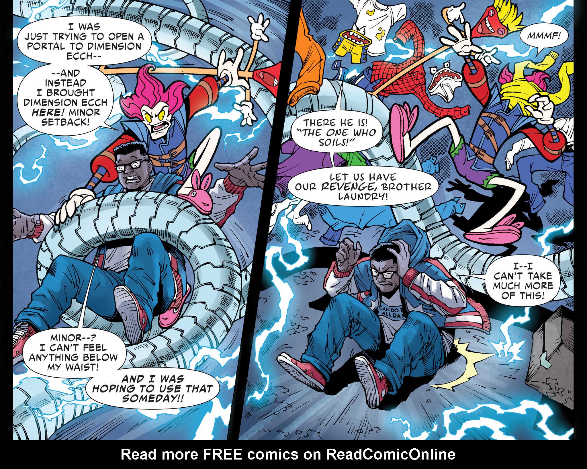 Read online Slapstick Infinite Comic comic -  Issue #4 - 14