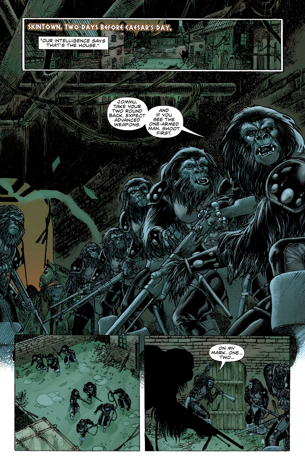Read online Planet of the Apes (2011) comic -  Issue #7 - 4