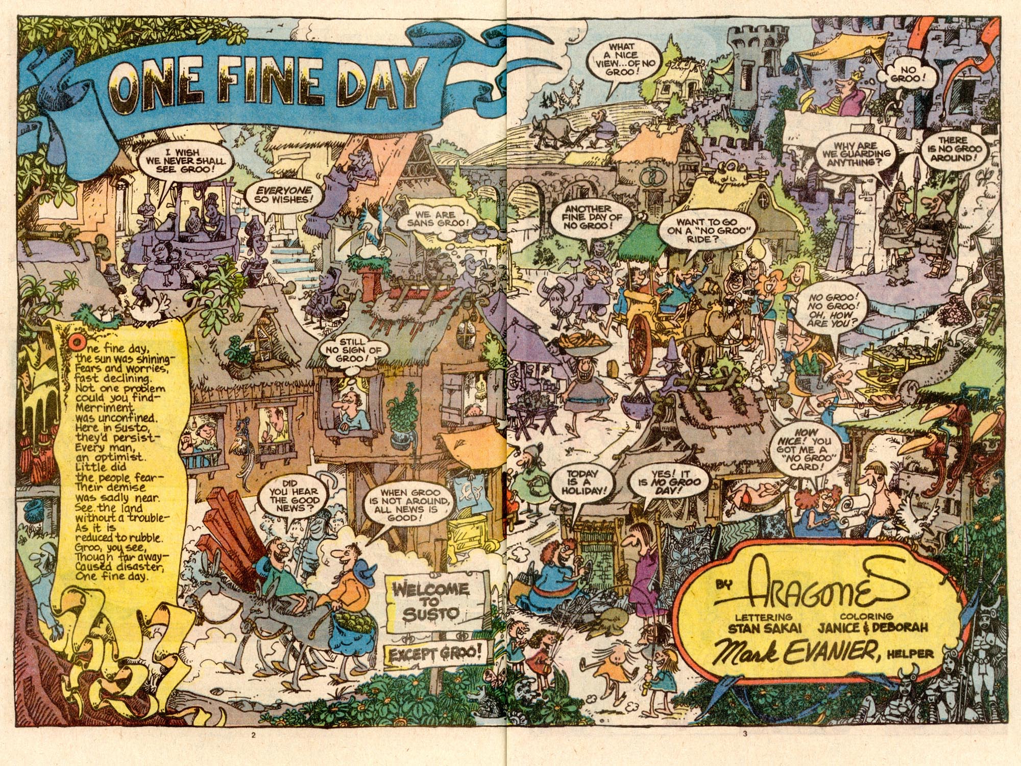 Read online Sergio Aragonés Groo the Wanderer comic -  Issue #59 - 3