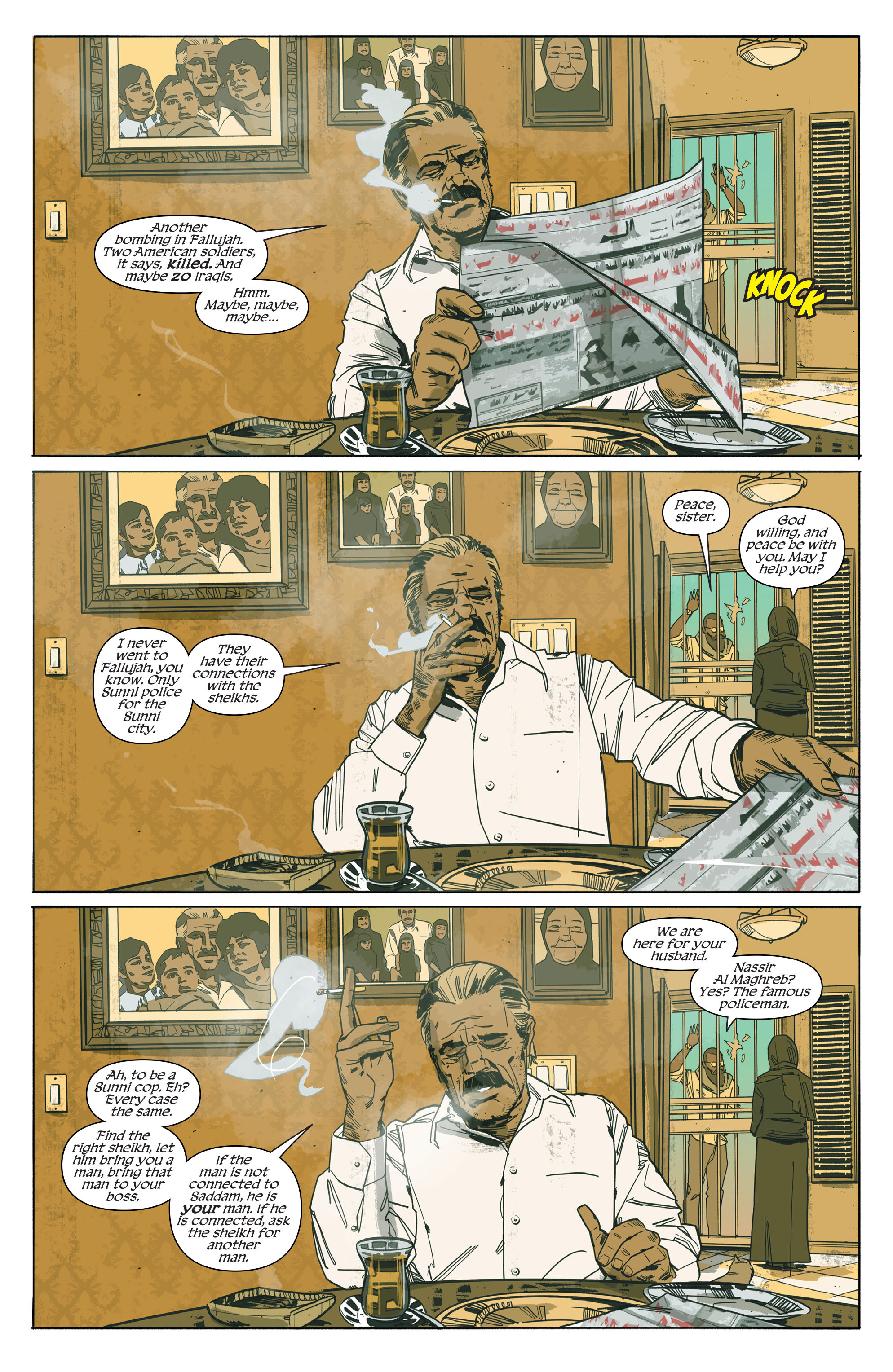 Read online The Sheriff of Babylon comic -  Issue #3 - 9