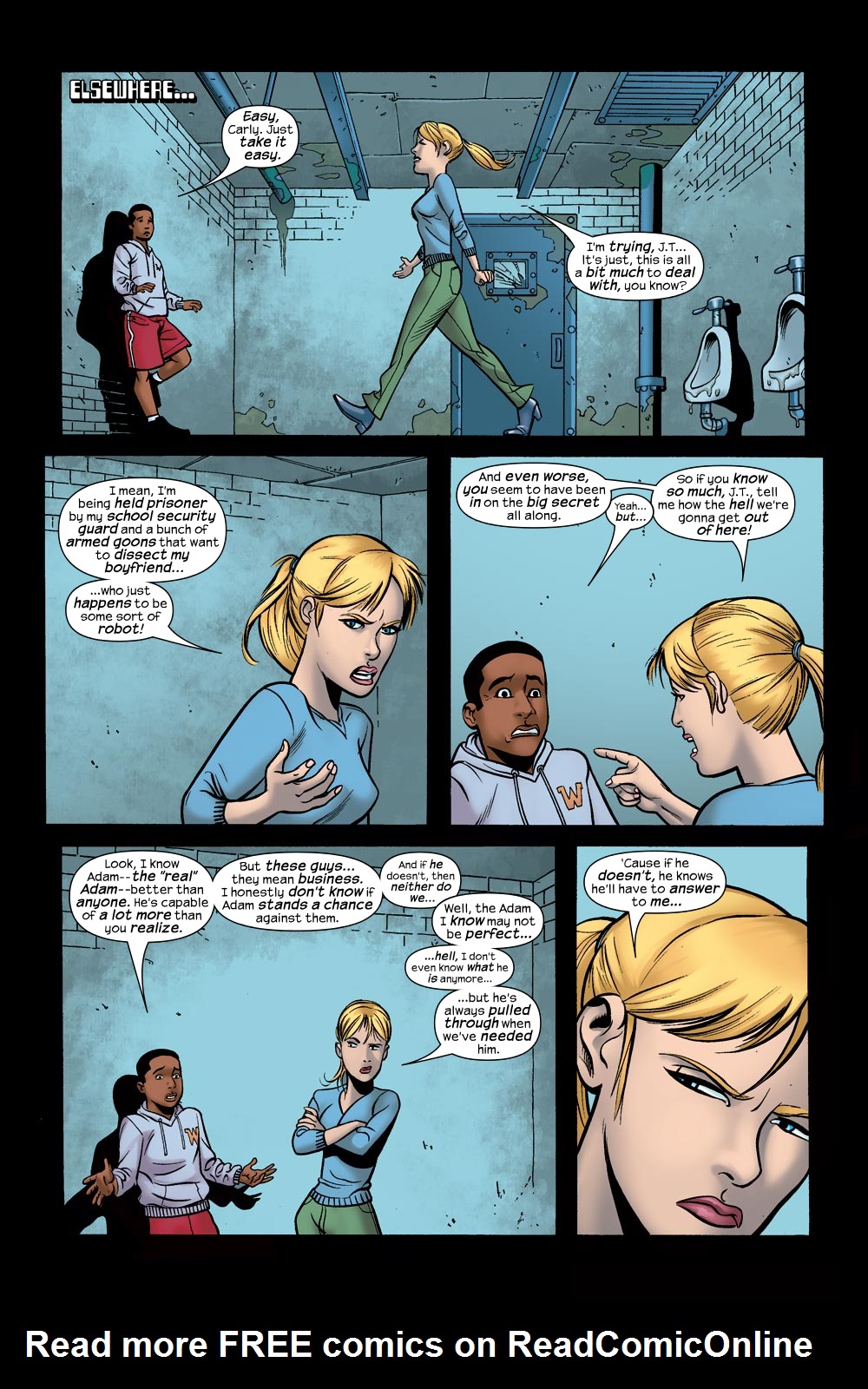 Read online Machine Teen comic -  Issue #5 - 8