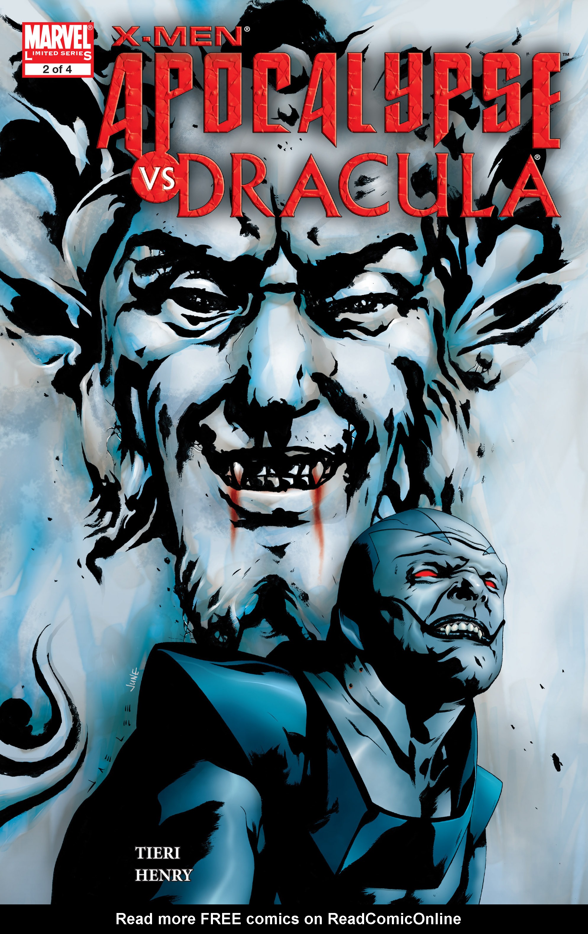 Read online X-Men: Apocalypse/Dracula comic -  Issue #2 - 1