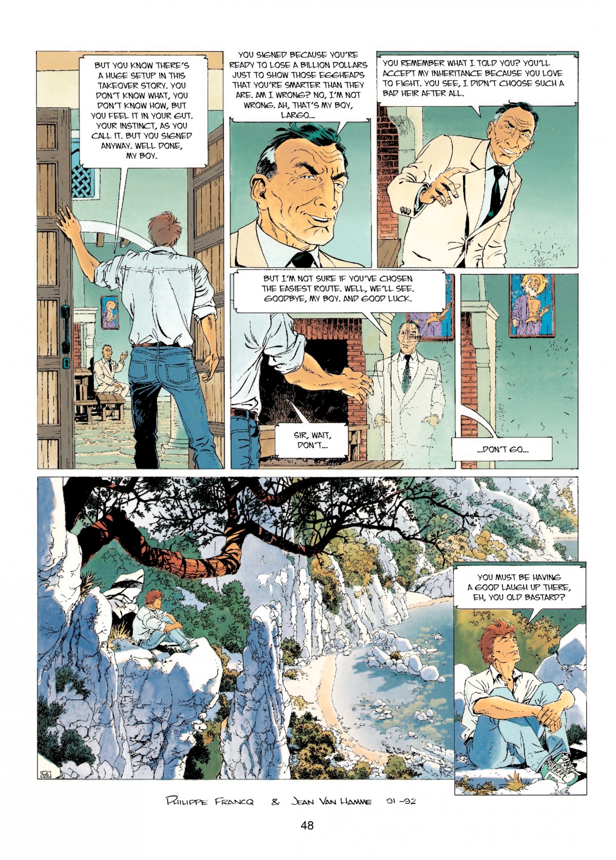 Read online Largo Winch comic -  Issue # TPB 2 - 48