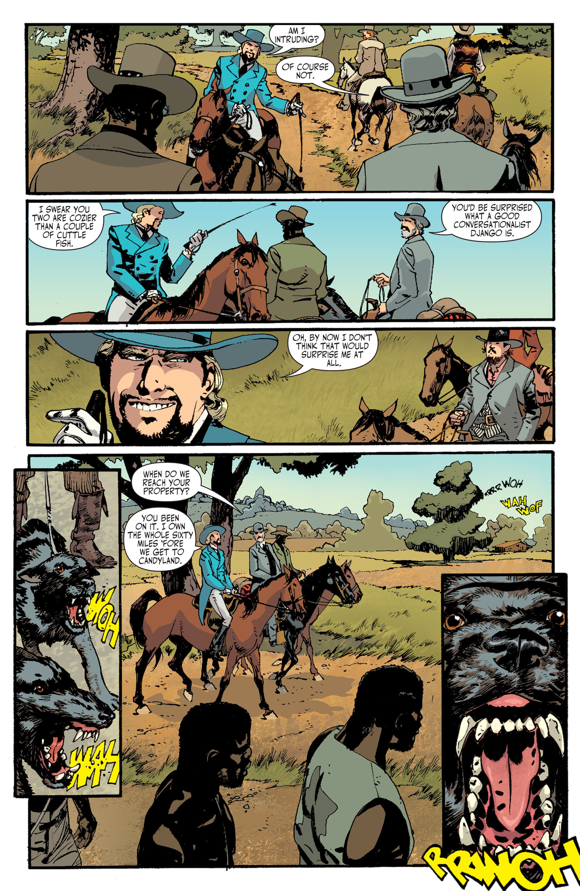 Read online Django Unchained comic -  Issue #4 - 30