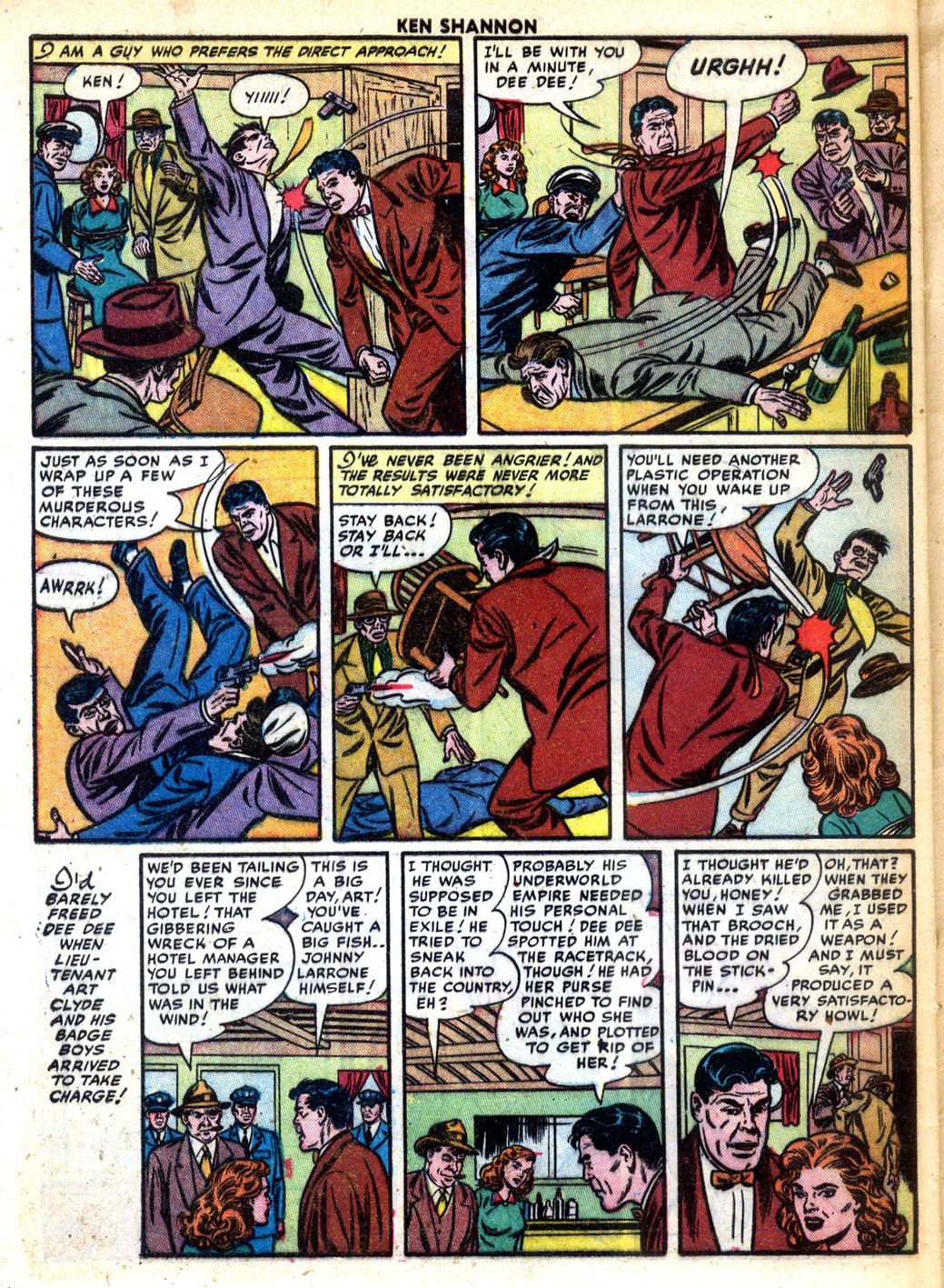 Read online Ken Shannon comic -  Issue #6 - 32