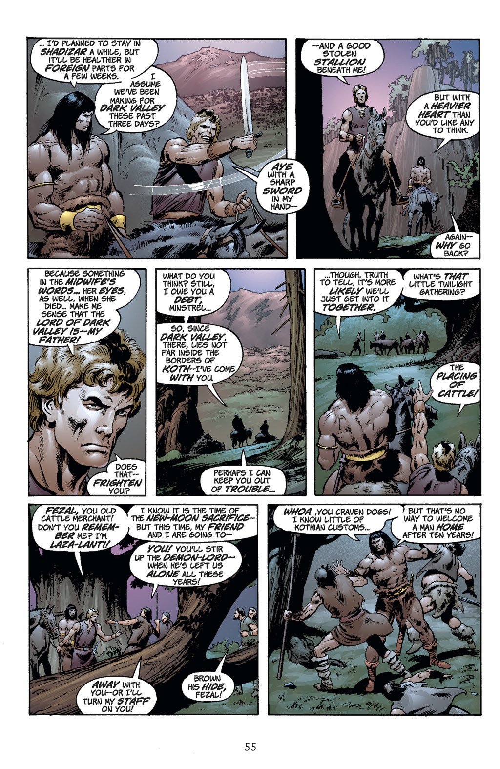 Read online The Chronicles of Conan comic -  Issue # TPB 7 (Part 1) - 52